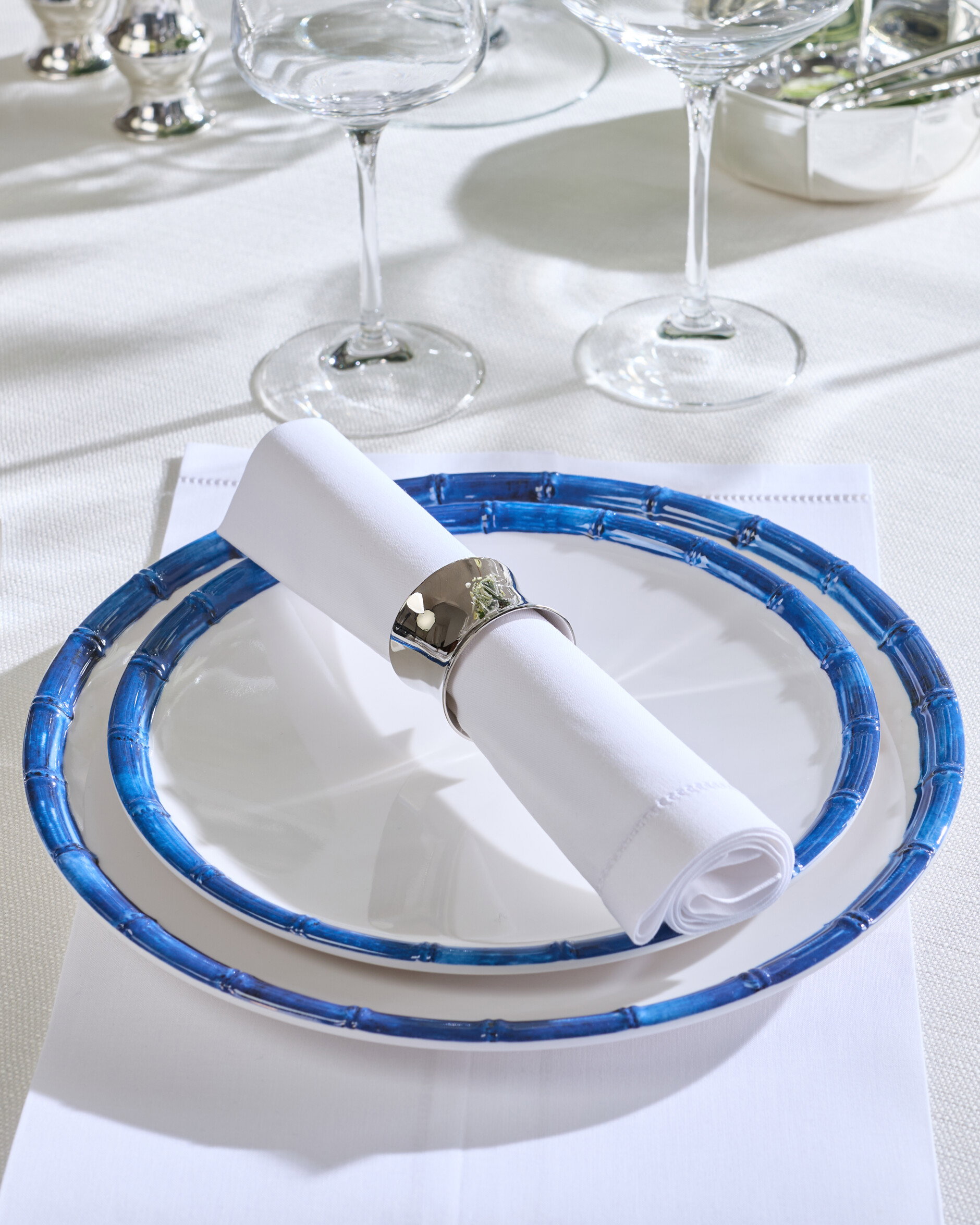 Bleu Jardin assiett