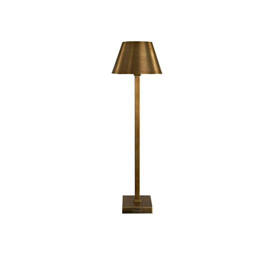 Old brass - Graz bordslampa svart