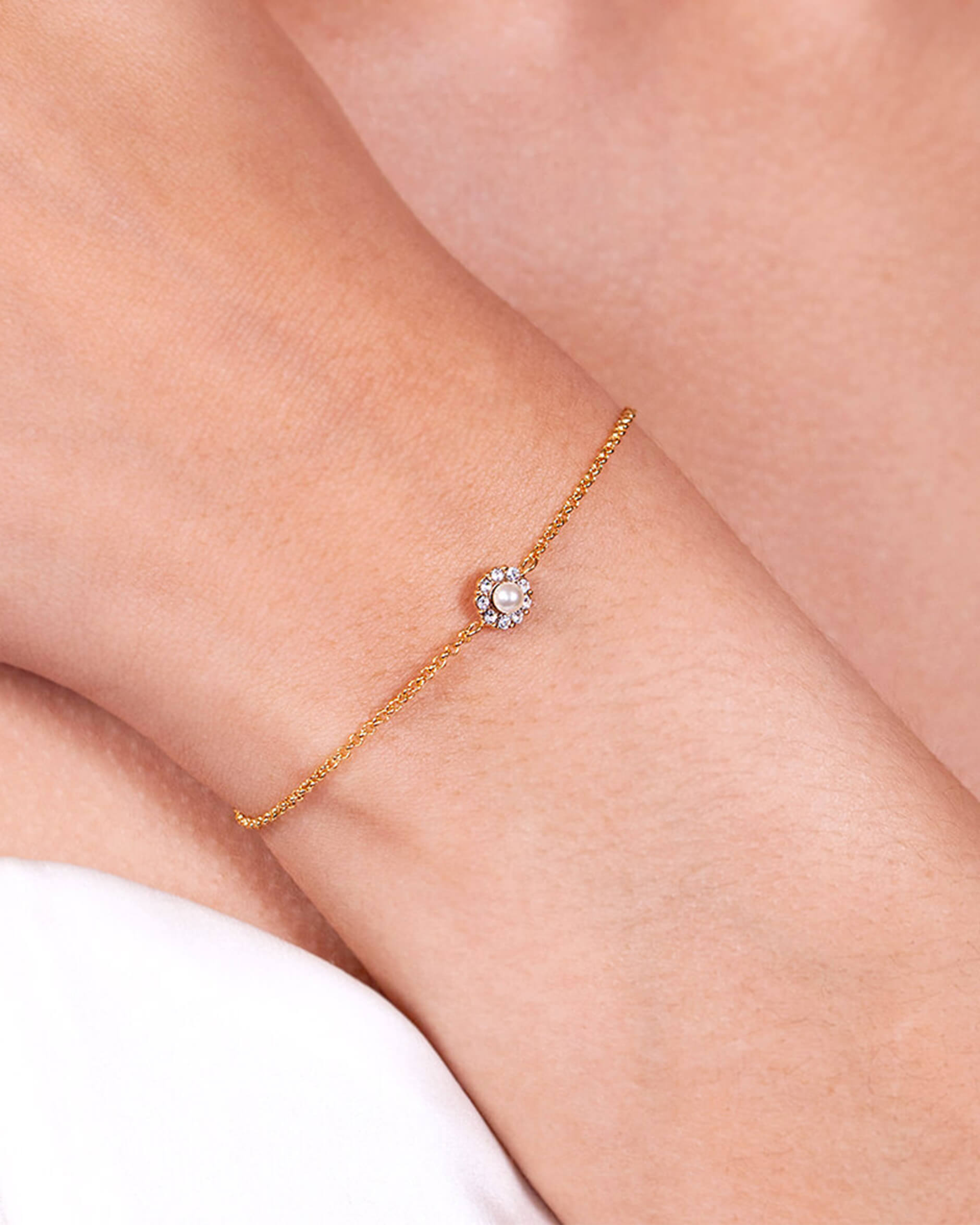 Petite Miss Sofia Pearl rannekoru crystal