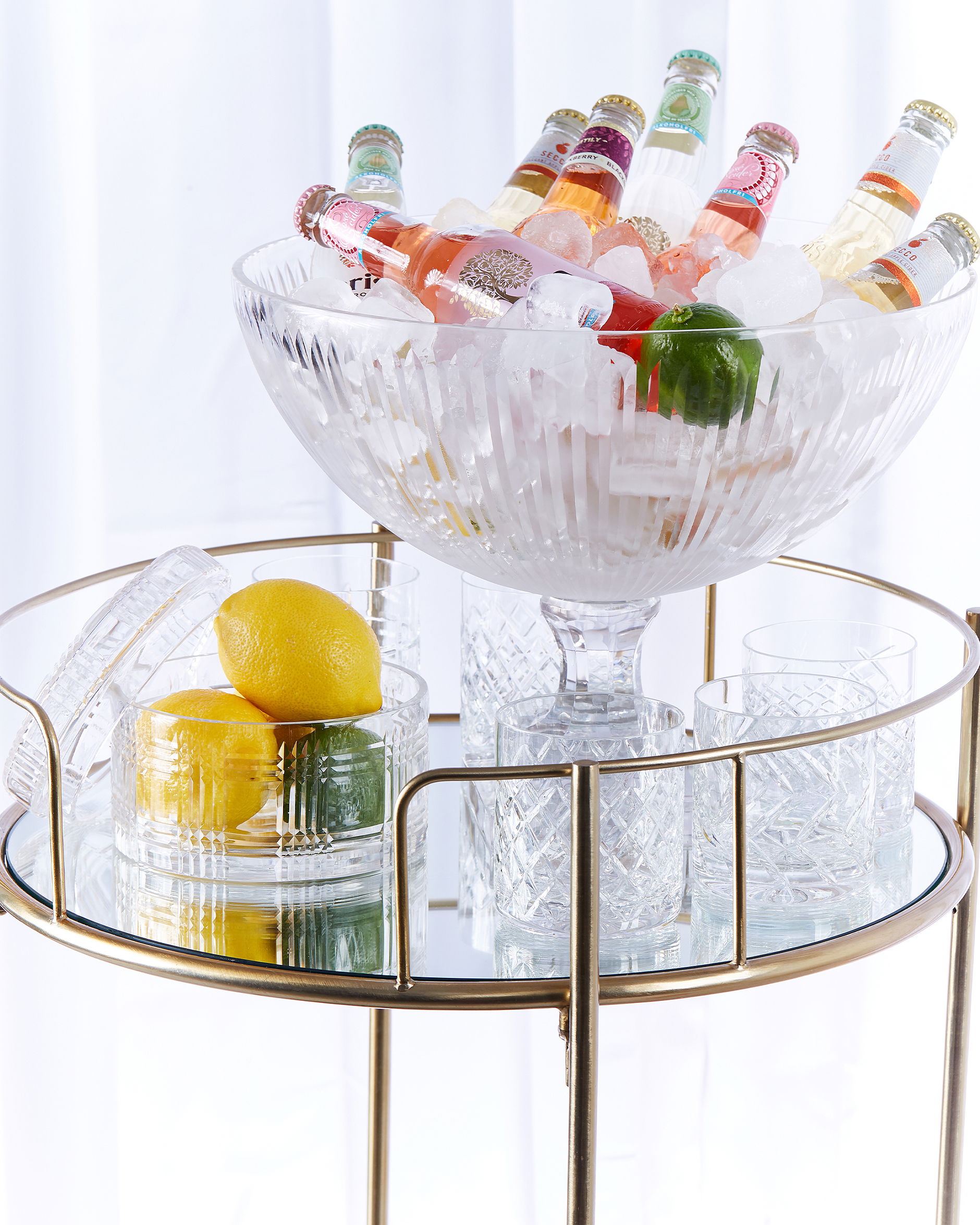 Palmer kristallask rutig