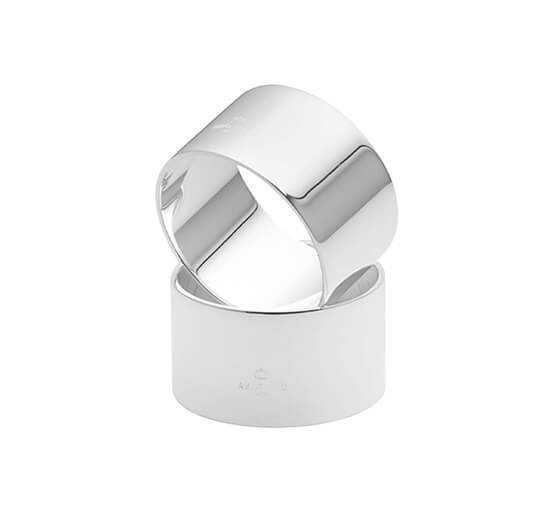 Silver - Napkin Ring Silver