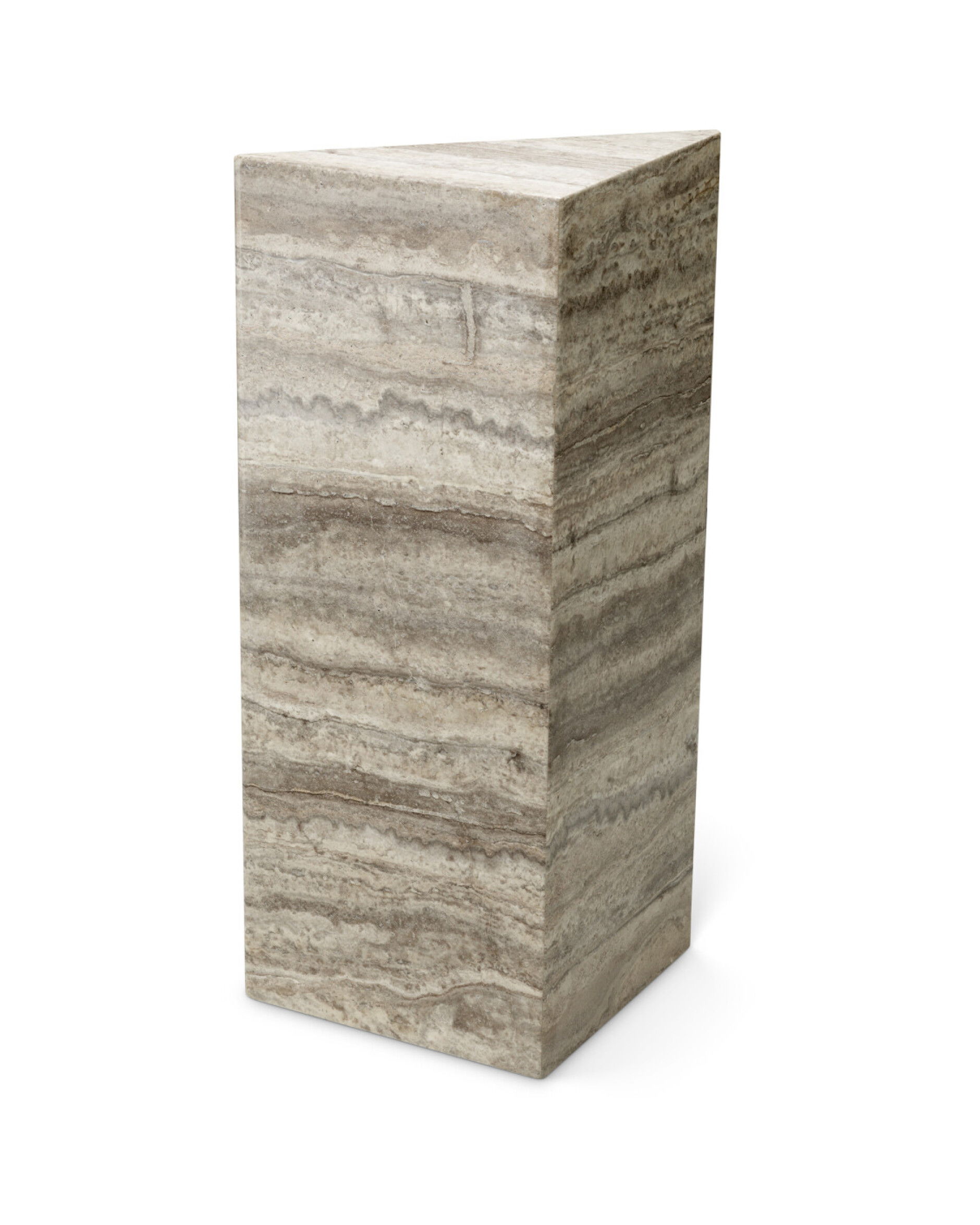 Northbridge piedestal zilver travertijn