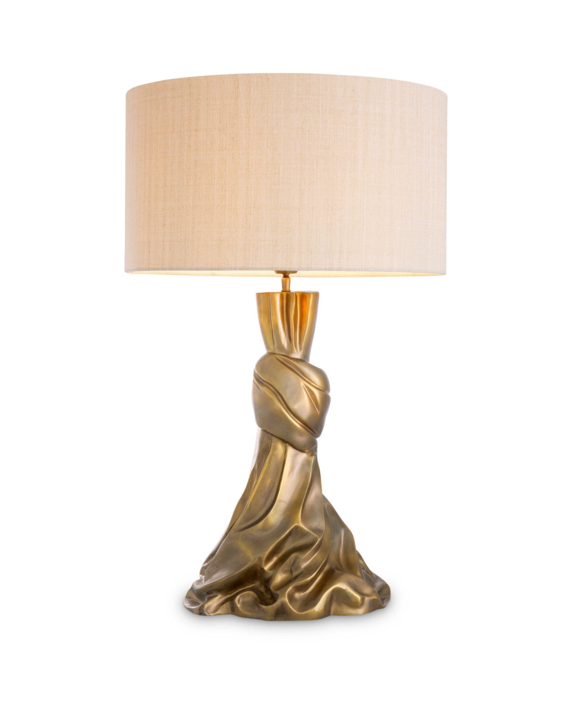 Banyan Table Lamp Vintage Brass