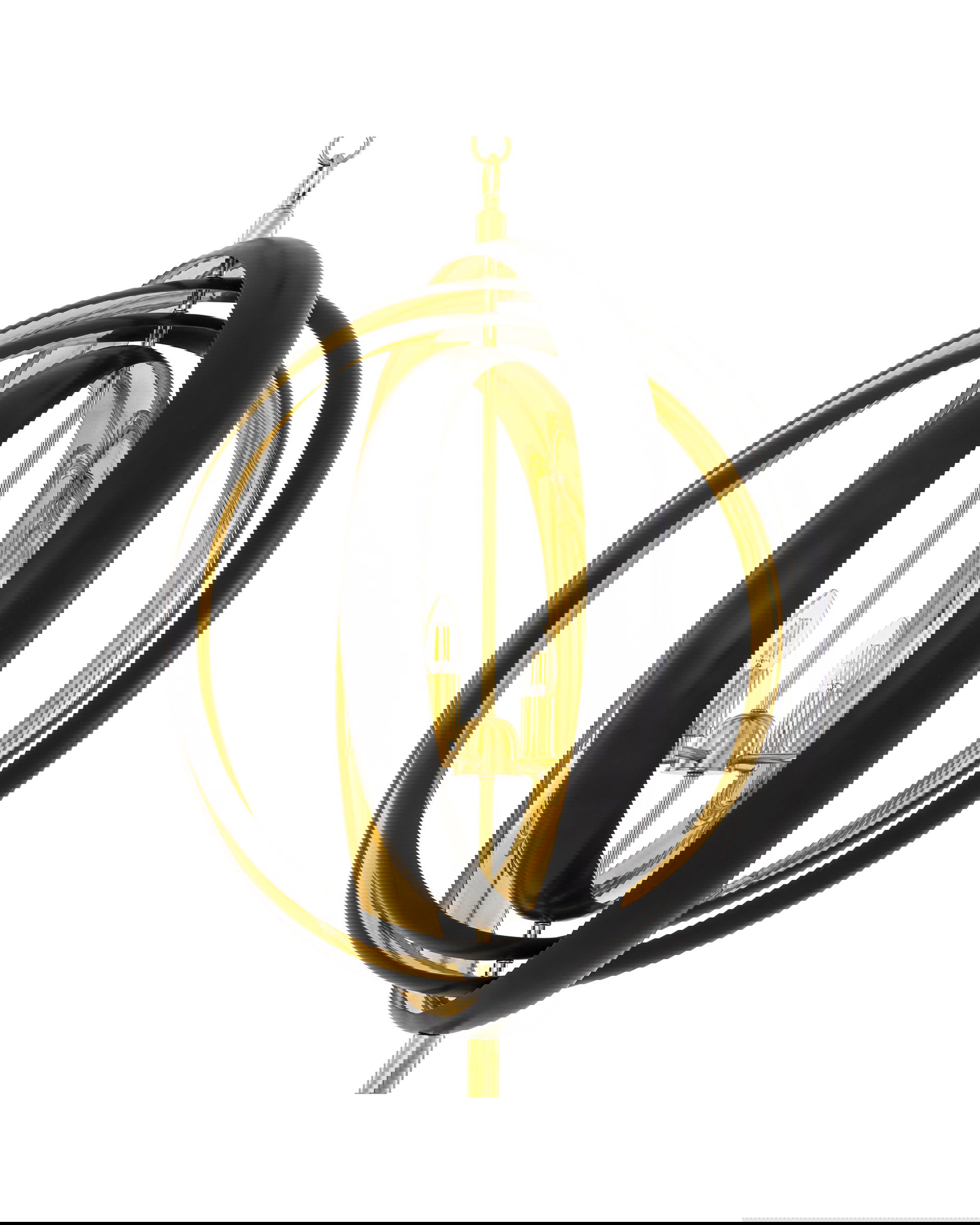 Riley Chandelier Polished Brass