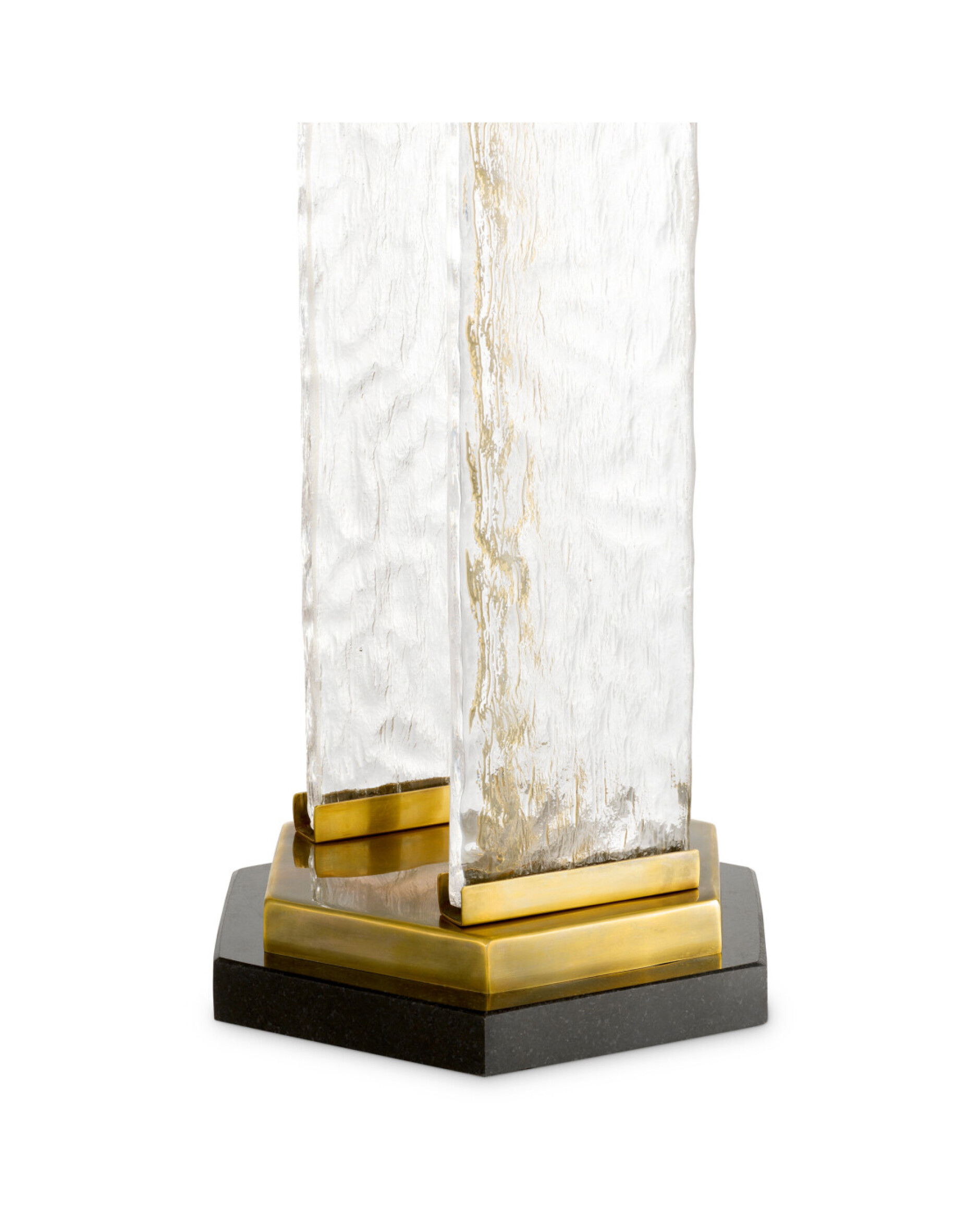 Harmonis tafellamp antiek messing