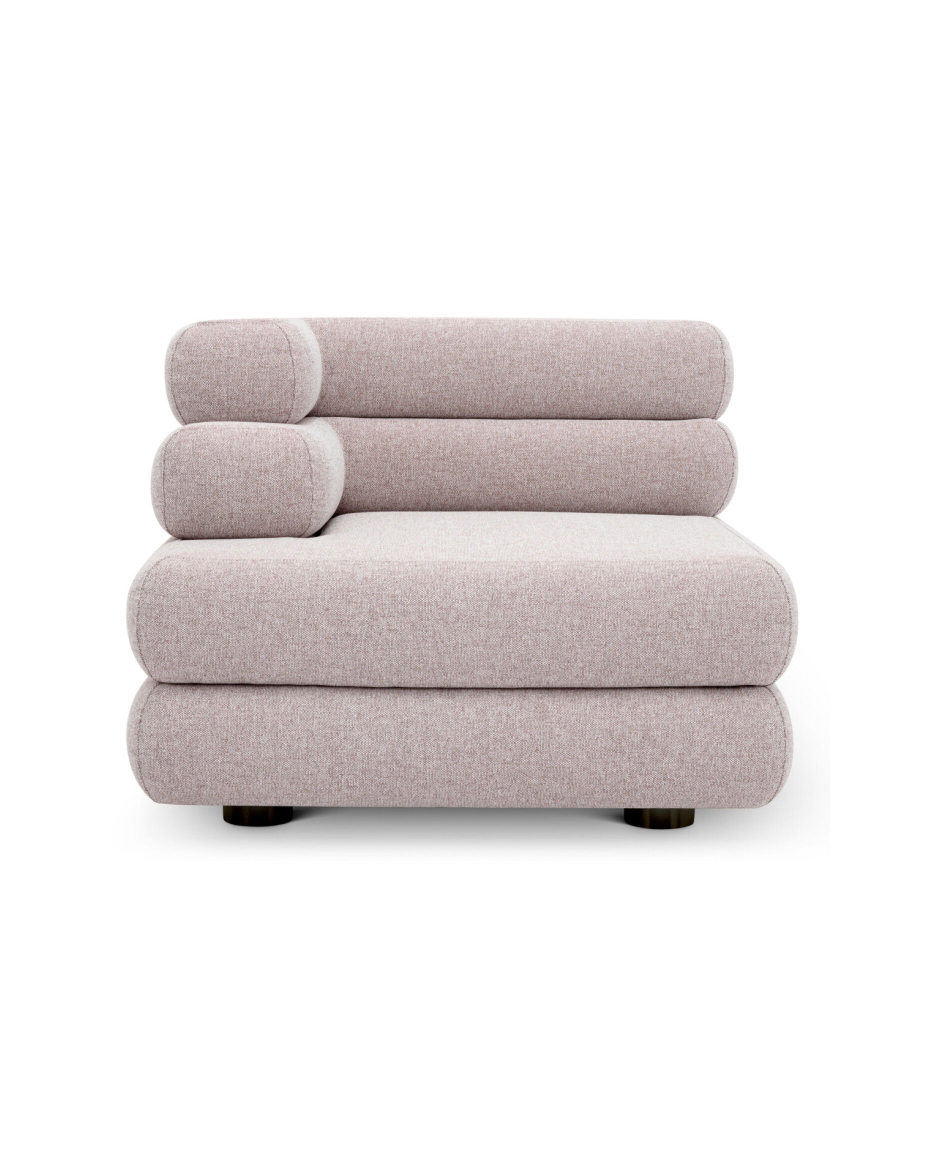 Malaga sofa mauritius light grey left