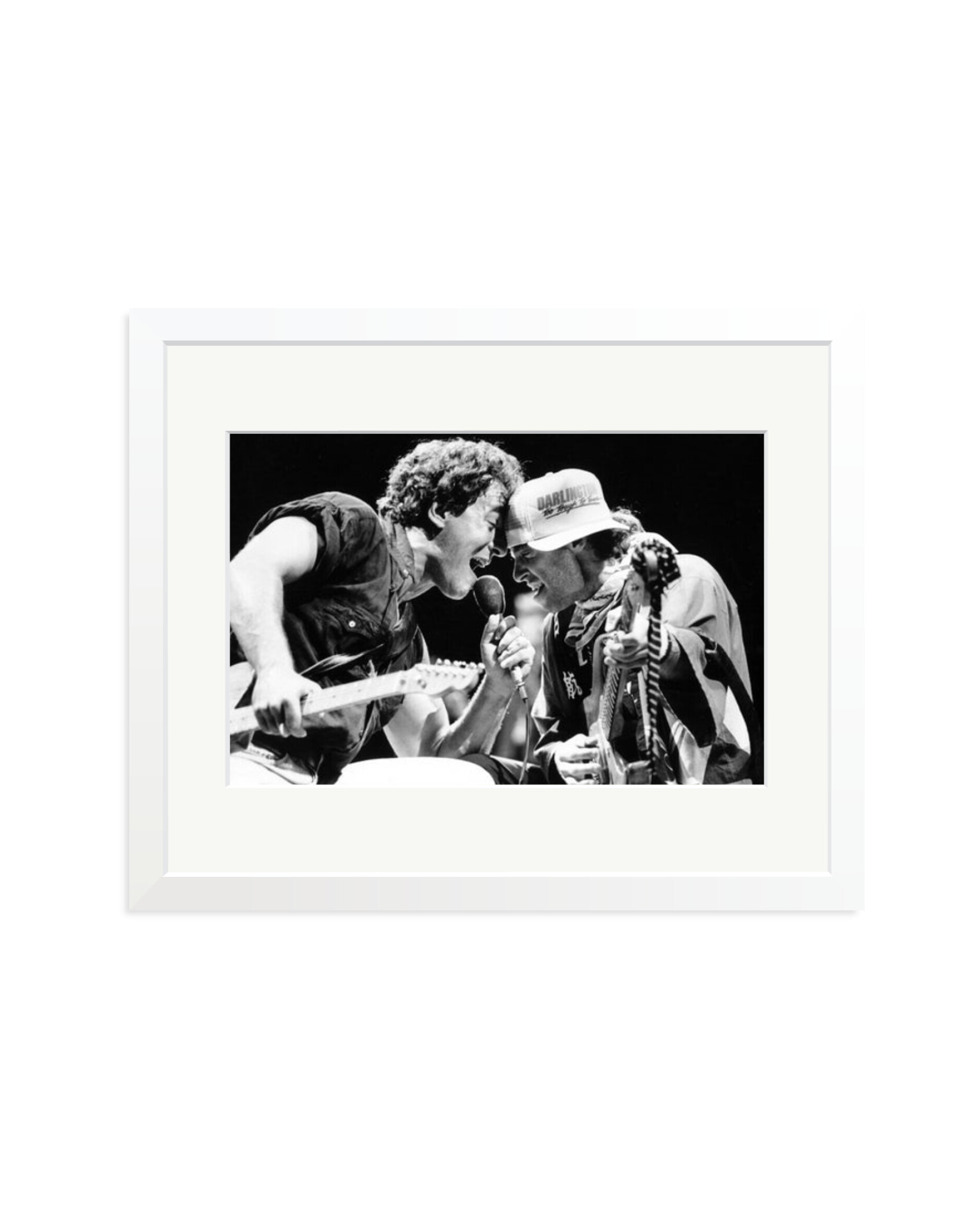 Bruce Springsteen Performs White / Medium