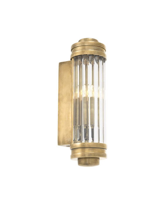 Vegglampe Gascogne messing