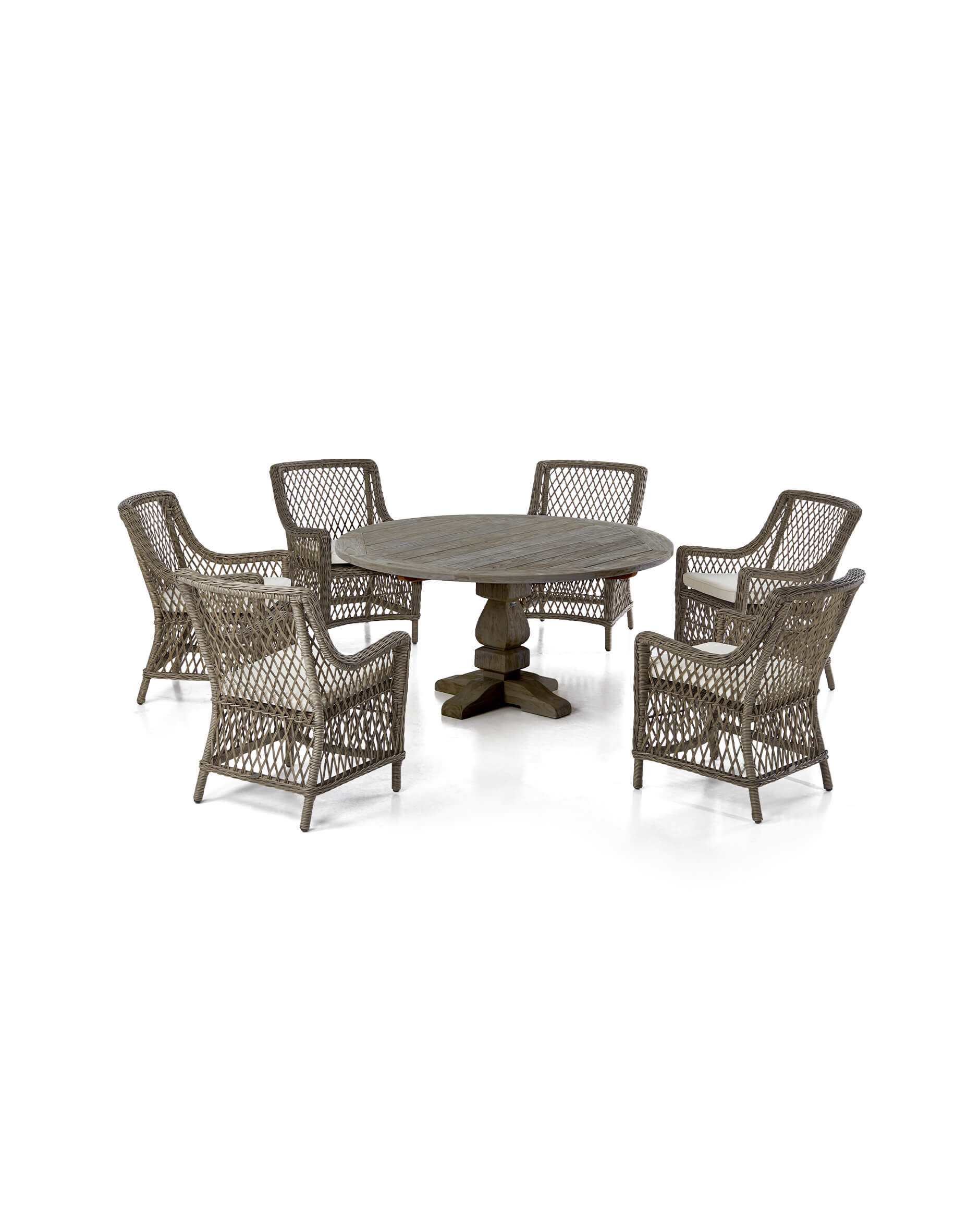 Marbella Armchair with French Dining Table