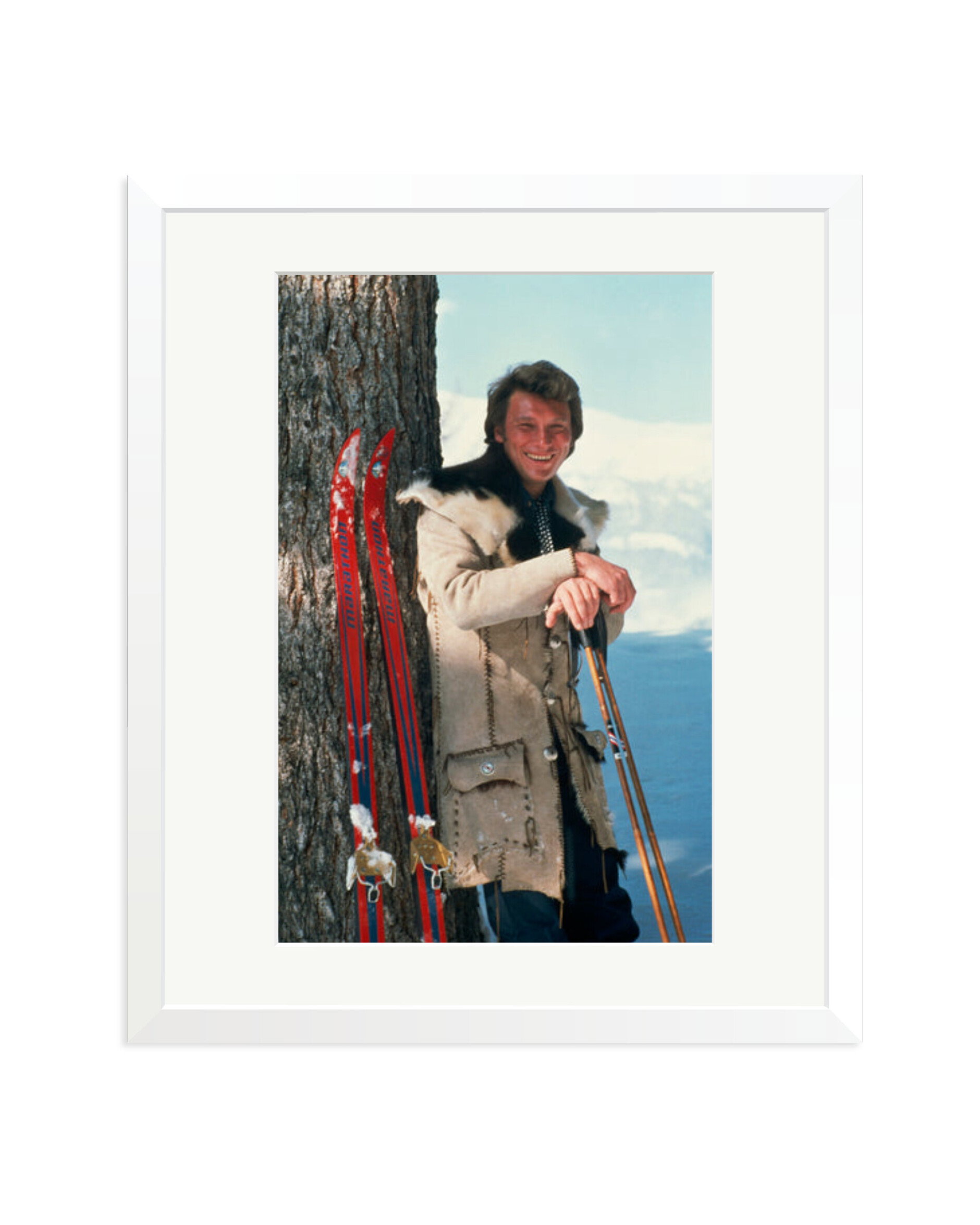 Johnny Hallyday Winter Sport White / Large