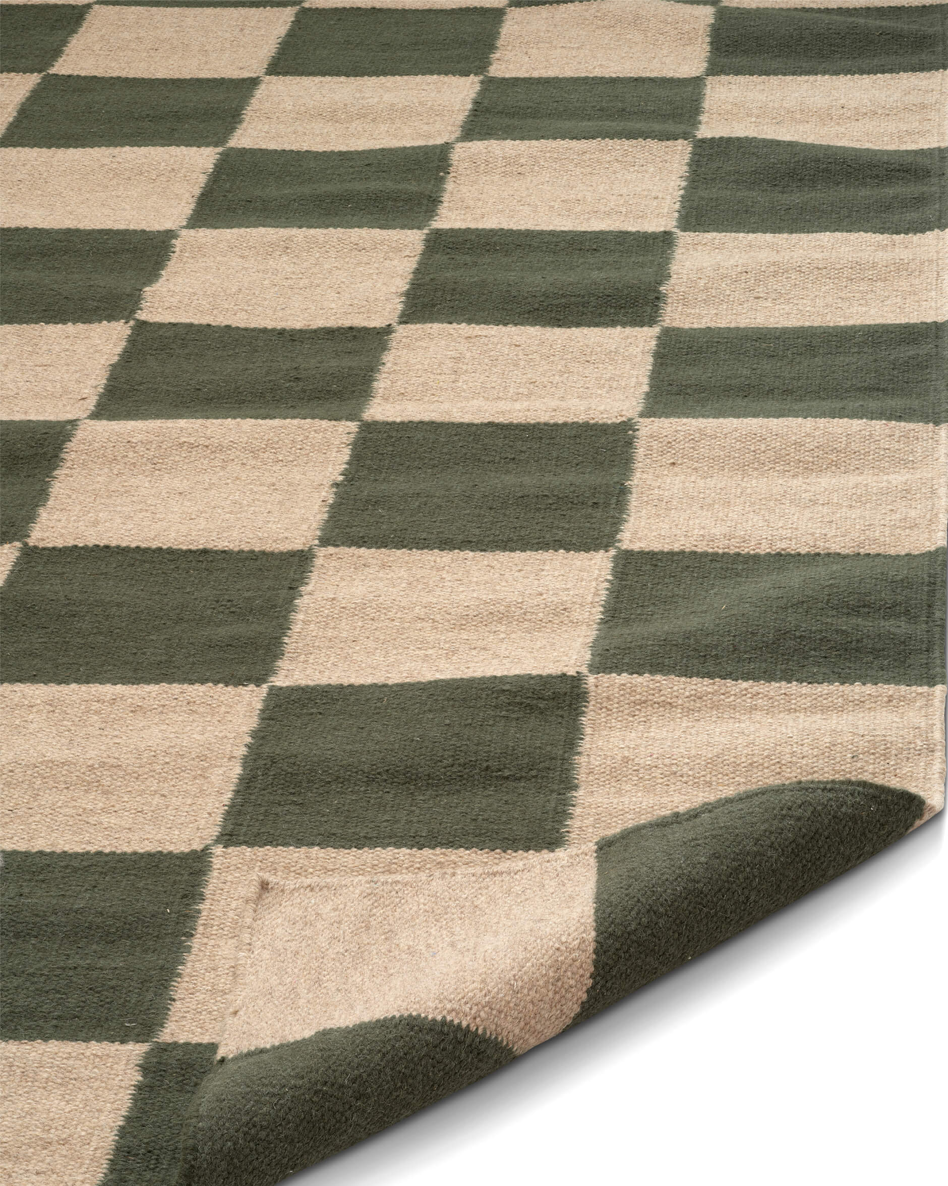 Square teppich waldgrün