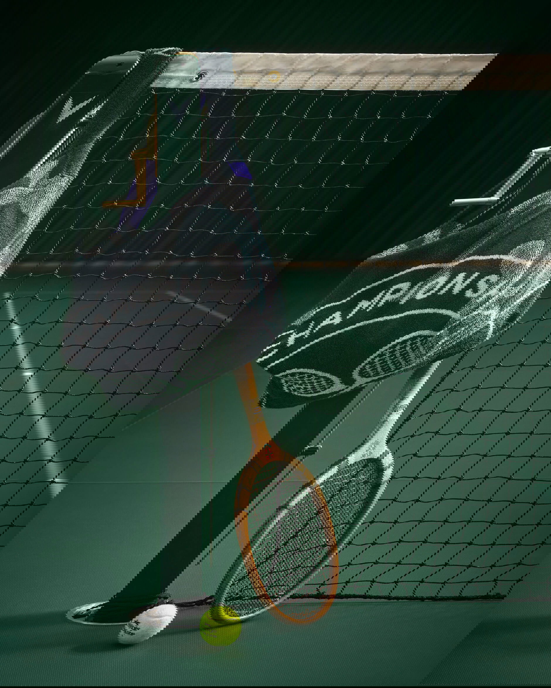 The Wimbledon Heirloom Collection Tote Bag grön/lila