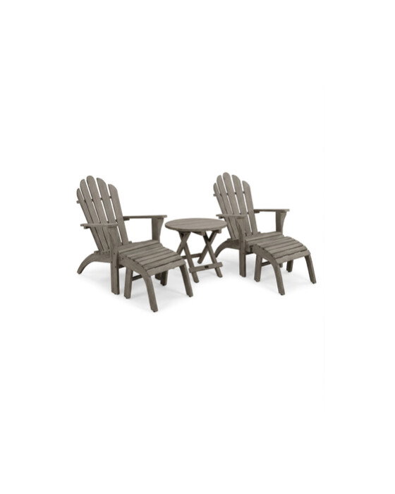 Adirondack solstolar med vintage sidobord | Möbler - Utemöbler - Utemöbelgrupper | Möbelexperten