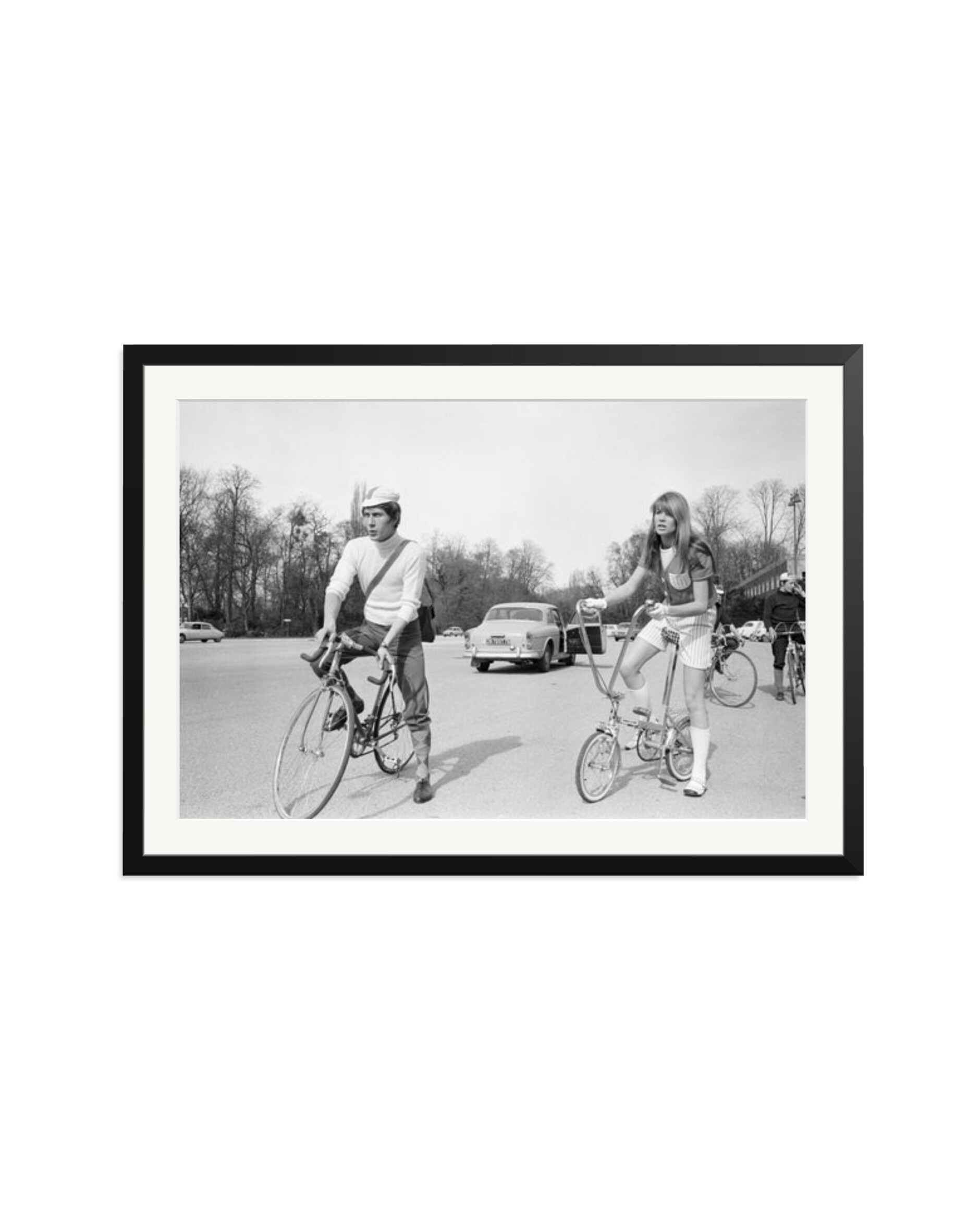 Jacques Dutronc and Françoise Hardy Black / XXL