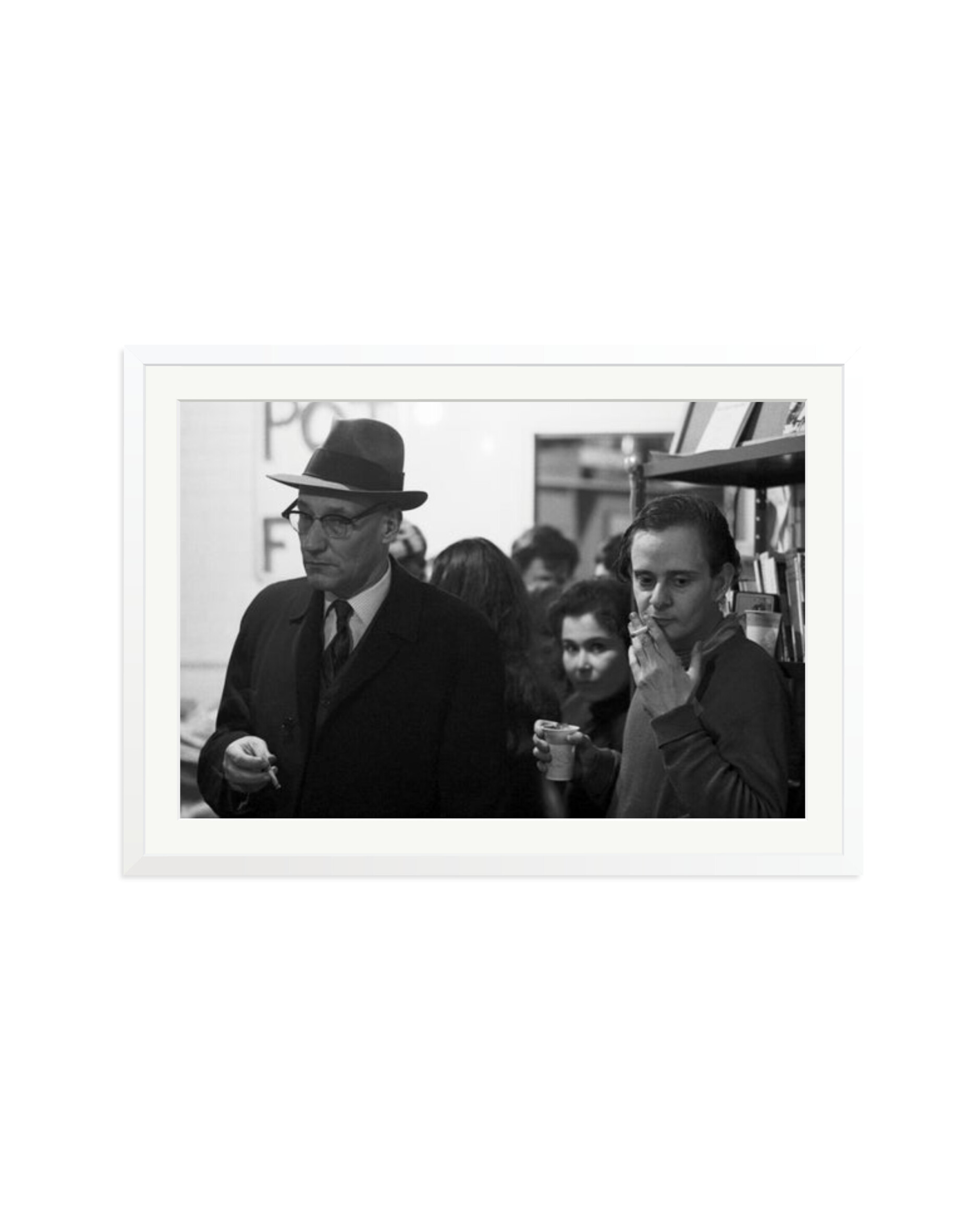 William S. Burroughs White / XXL