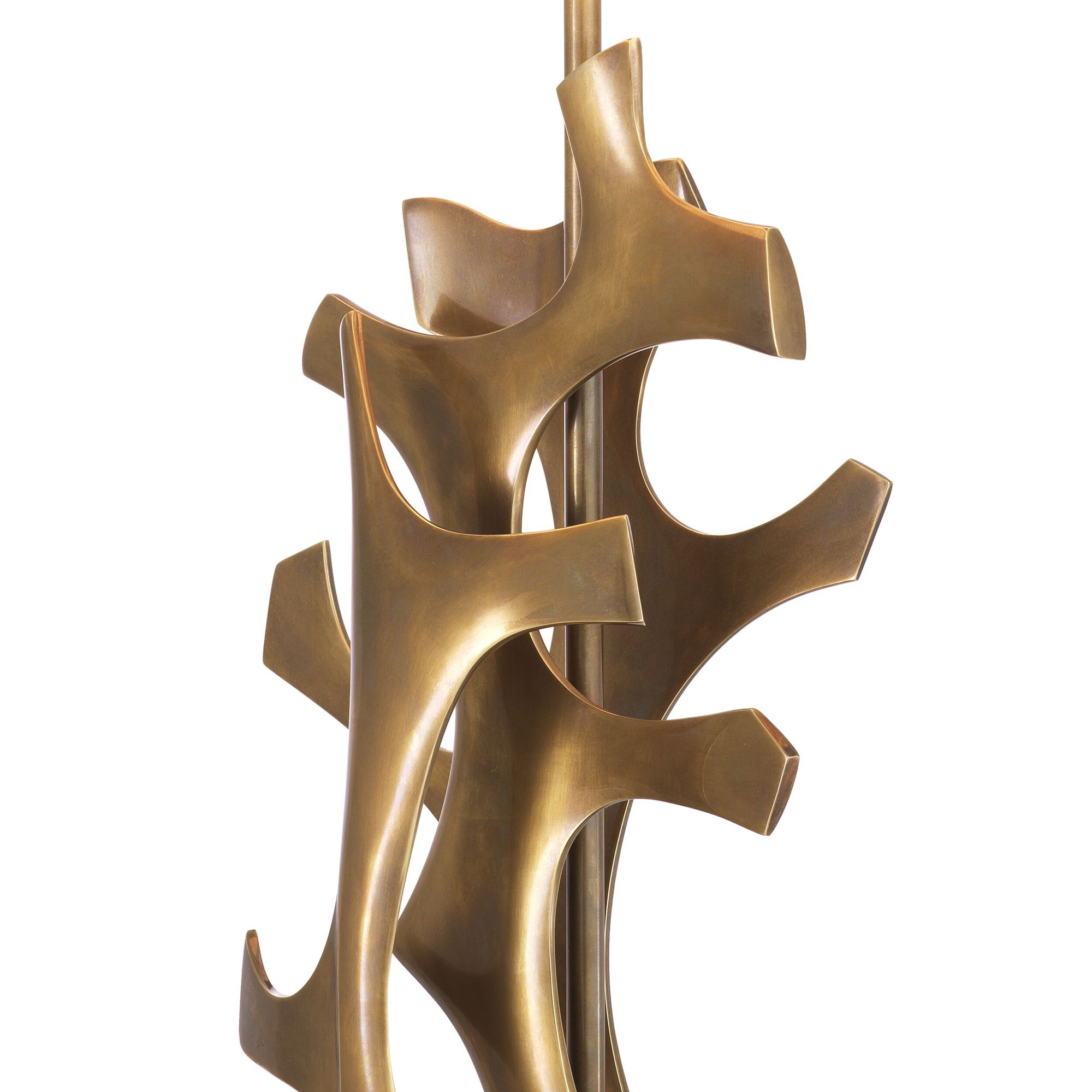 Agapé bordslampa antik mässing