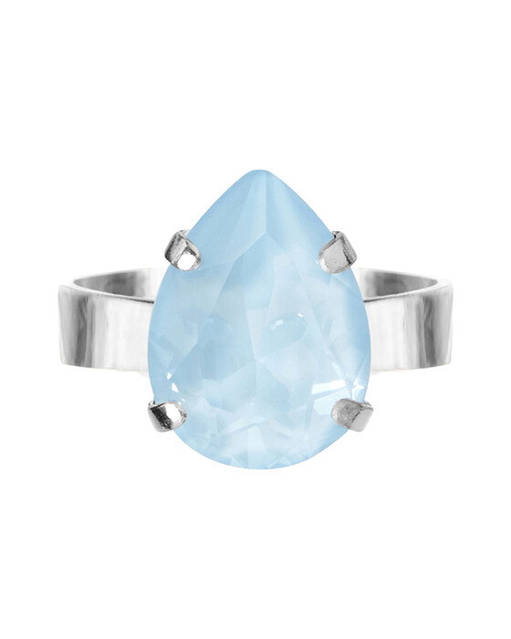 Caroline Svedbom Mini Drop sormus Sky Ignite rhodium