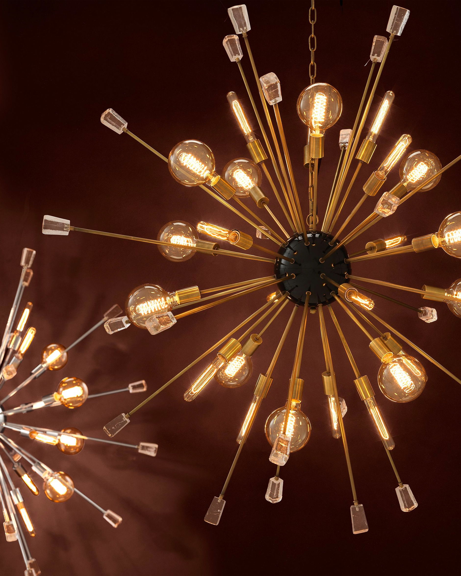 Tivoli Chandelier Brass Large