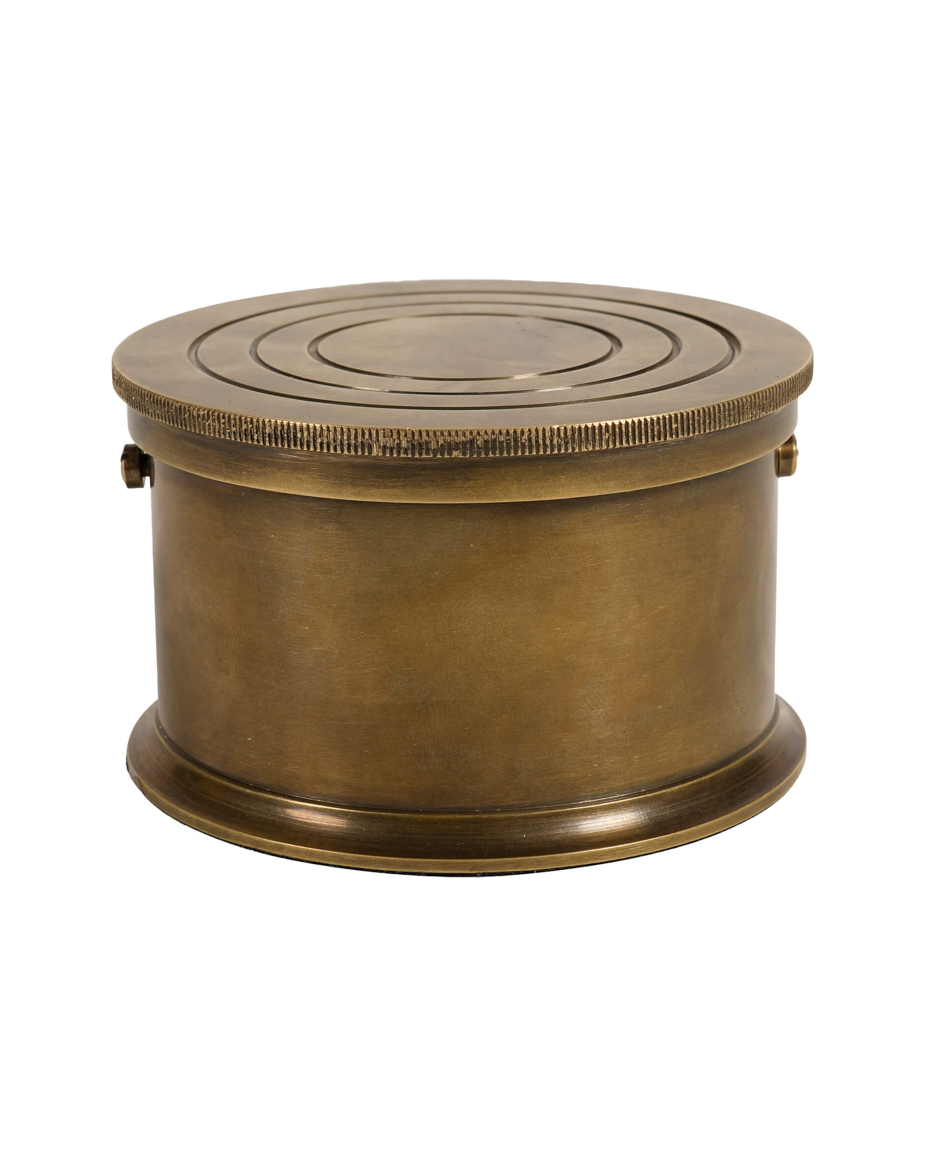 Trumkompass mässing