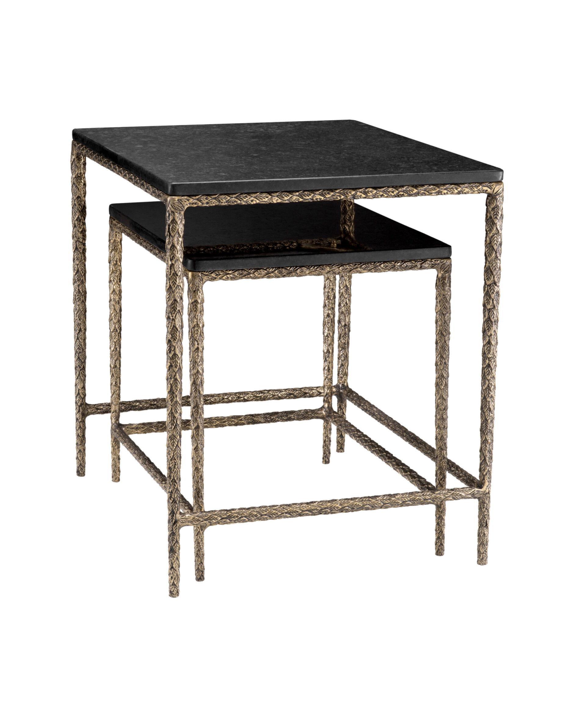 Ferndale sidobord svart 2-set