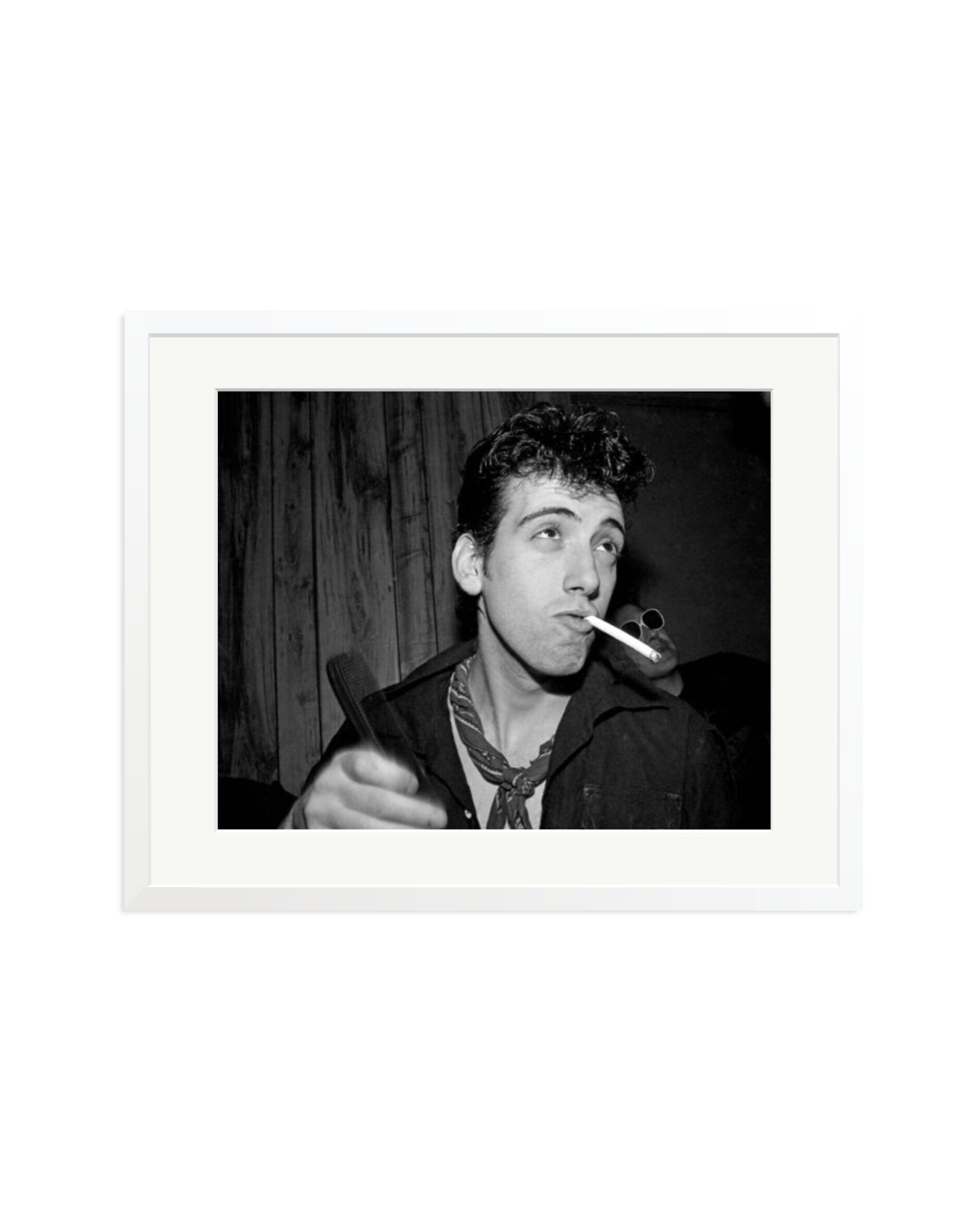 Mick Jones of The Clash Backstage 1979 White / XL