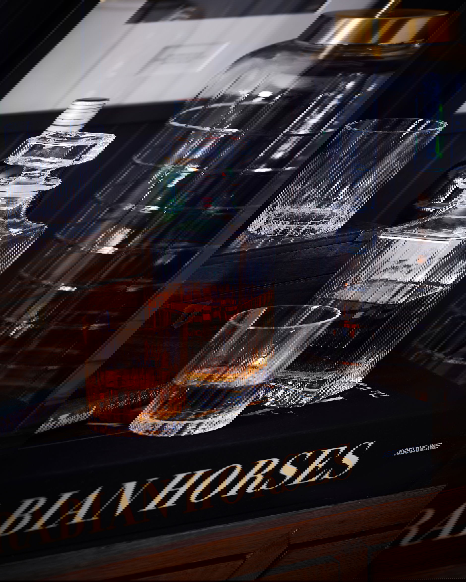 Manhattan dekanter kristall