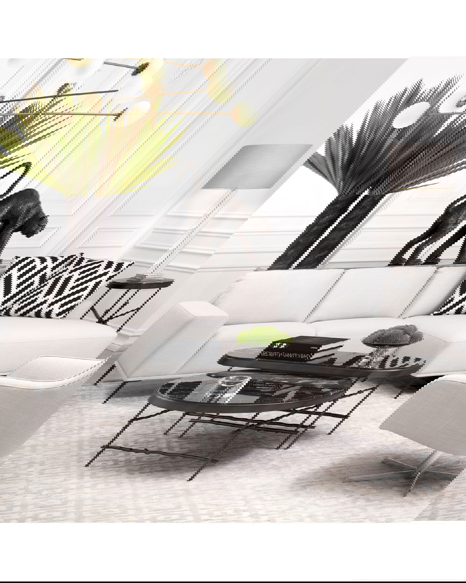 Tomasso soffbord brons OUTLET