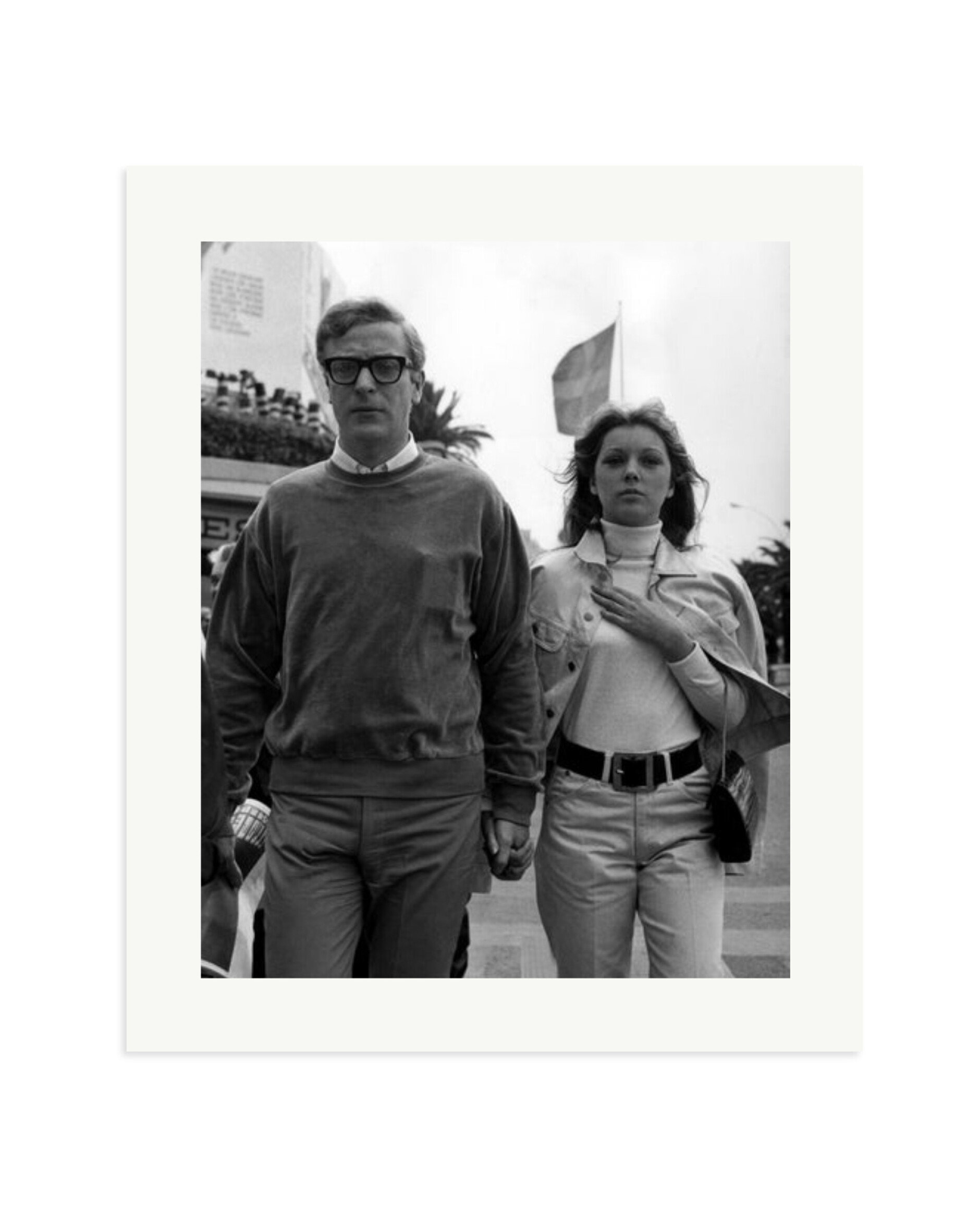 Michael Caine and Betsy Motte Print Only / Large