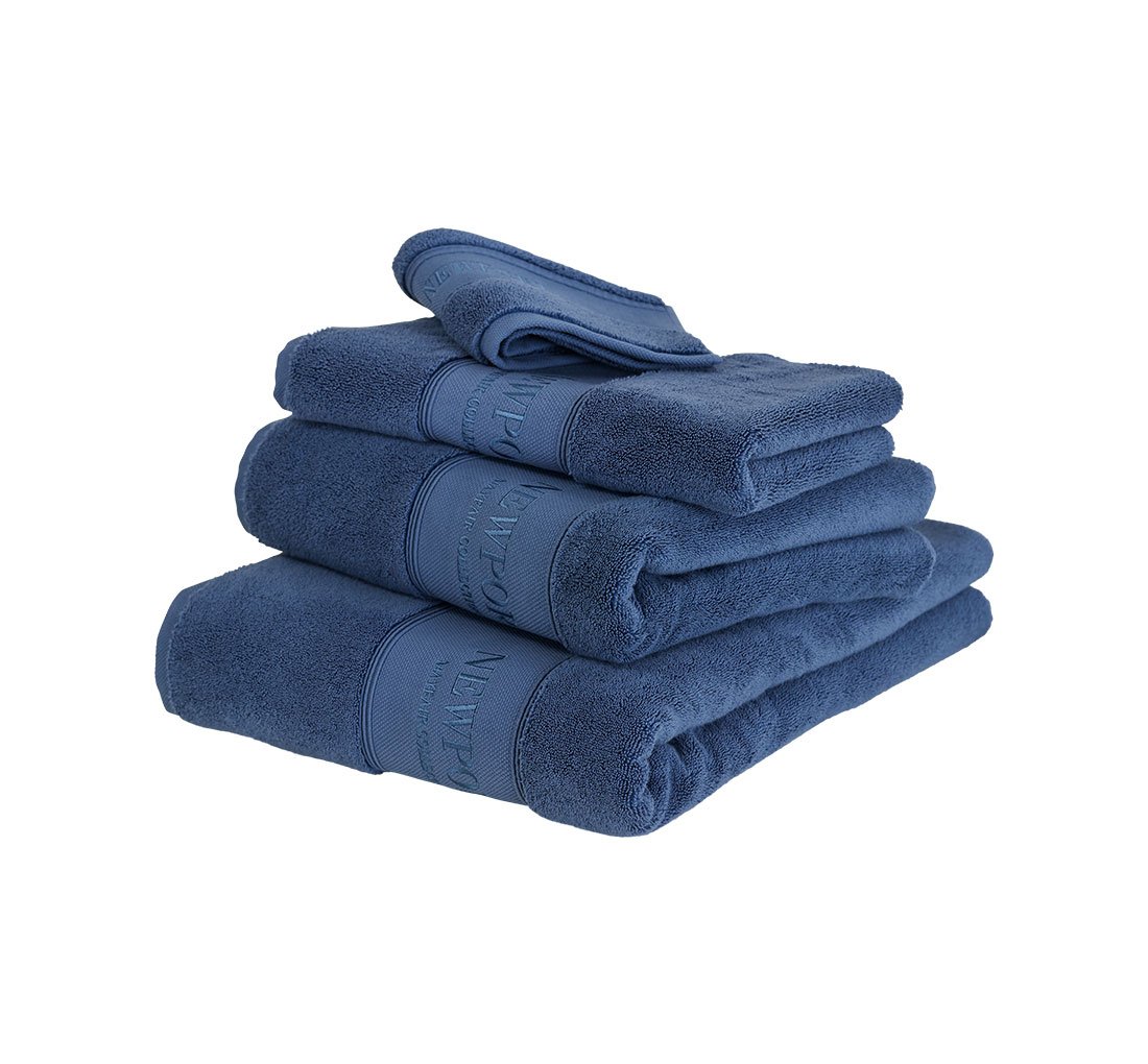 Blå - Mayfair handduk antracit