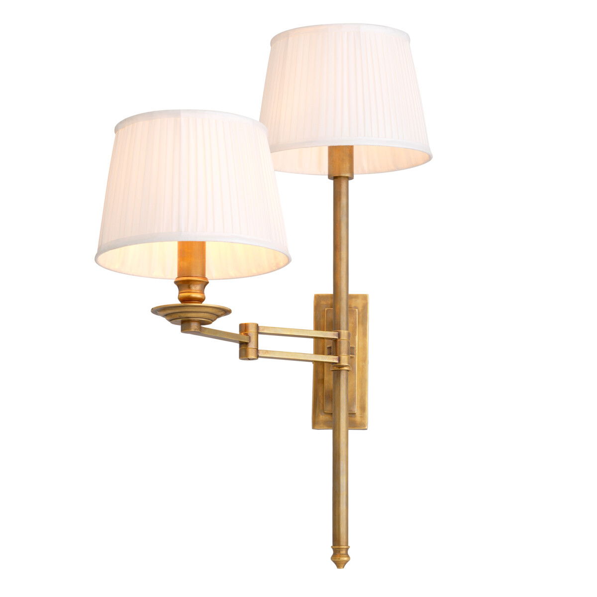Xeno Swing Wall Lamp Vintage Brass