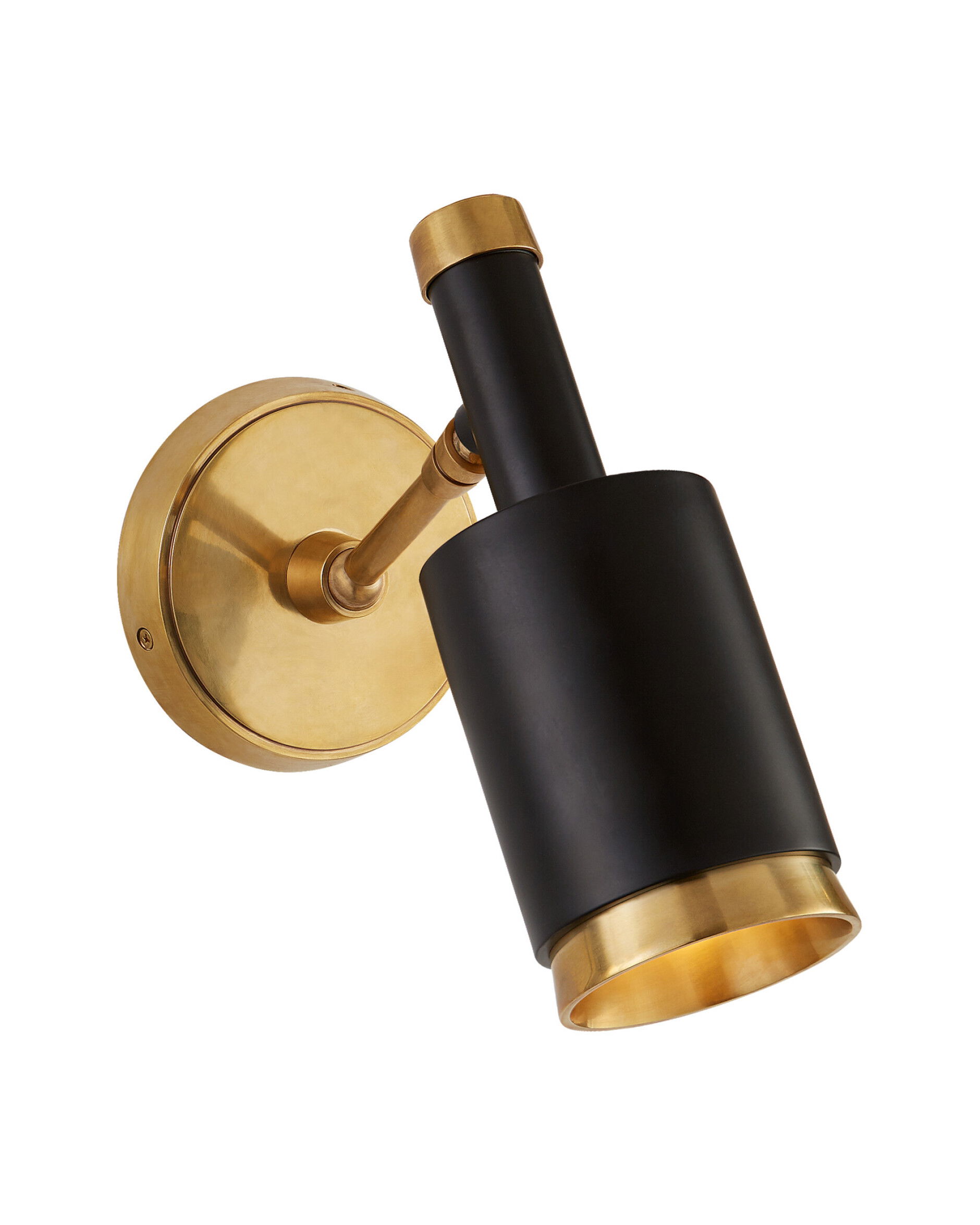 Anders läslampa antik mässing/svart