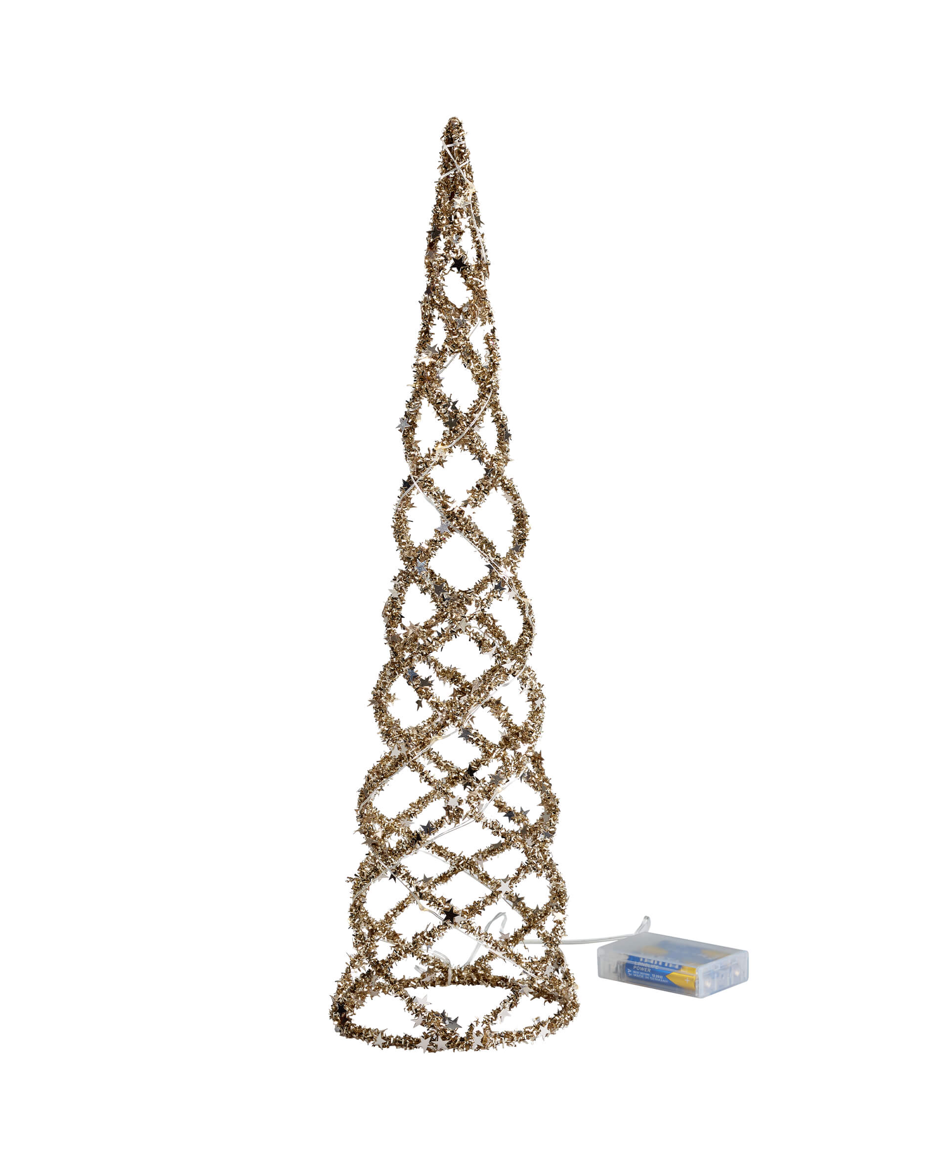 Agaton Tanne Weihnachtsdekoration Champagner S