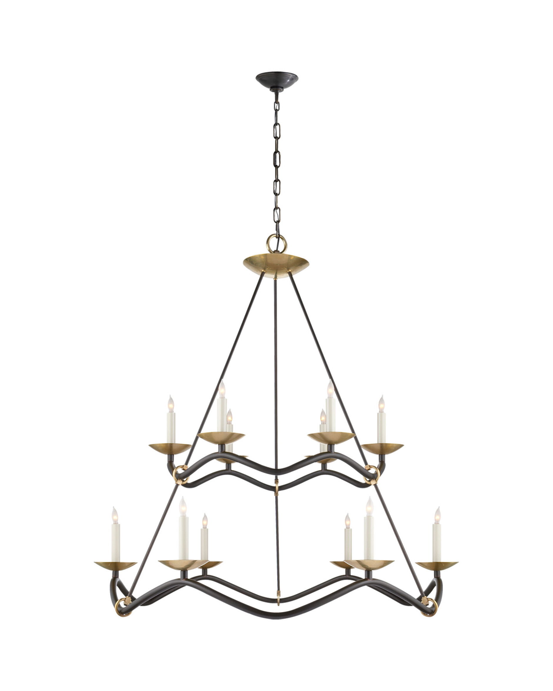 Choros takkrona dubbel svart