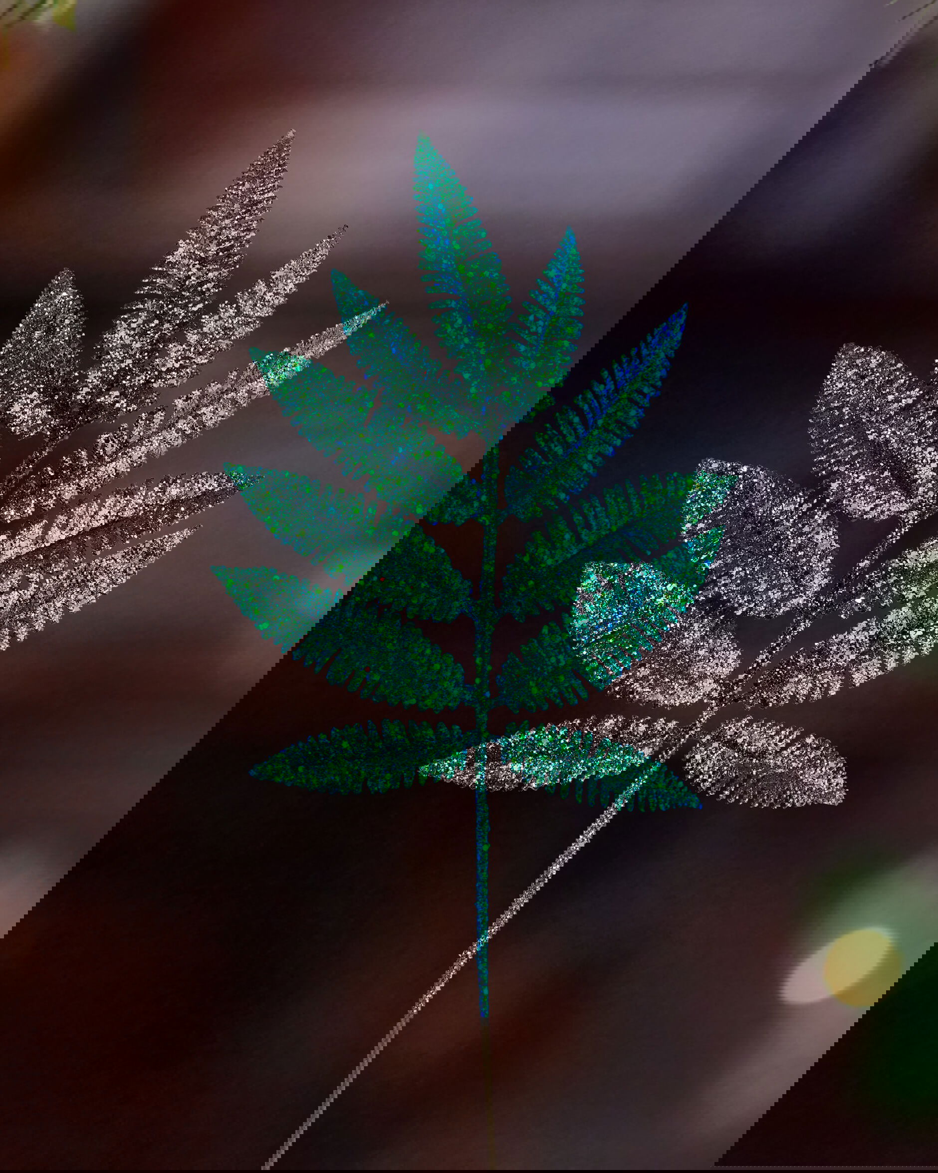 Noemi Branch Christmas Decoration Blue/Green