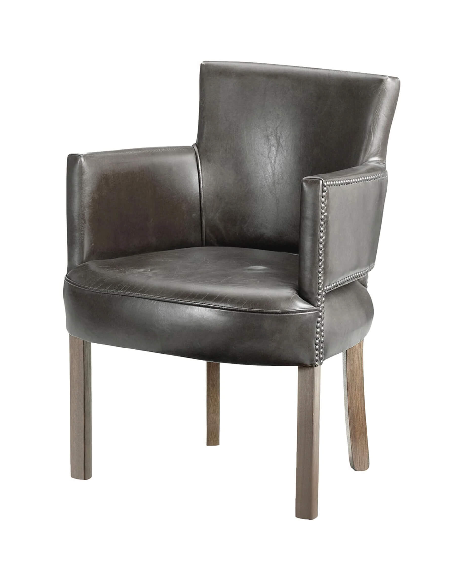 Newark karmstol läder fudge