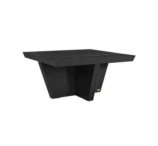 Fyrkantig - Trent soffbord rektangel svart