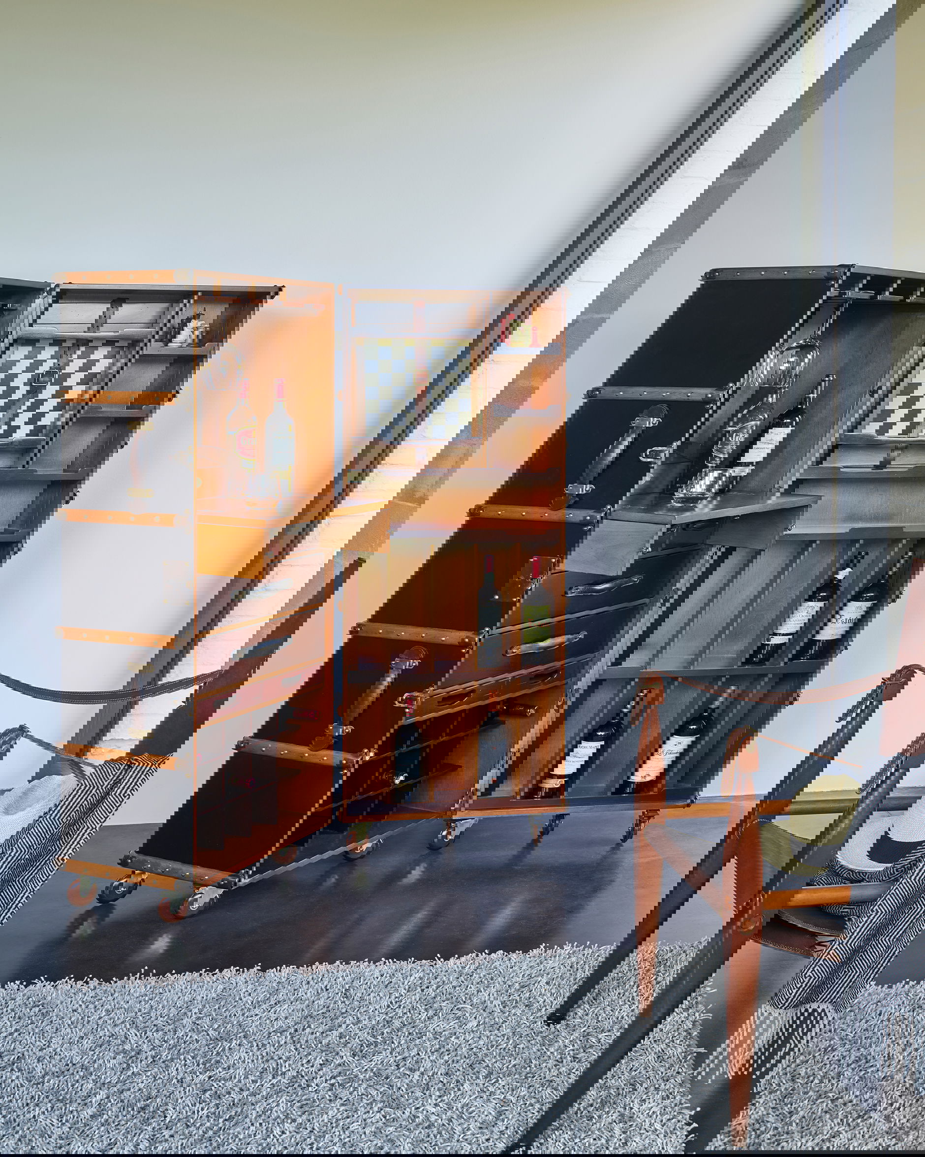 Stateroom barskåp svart