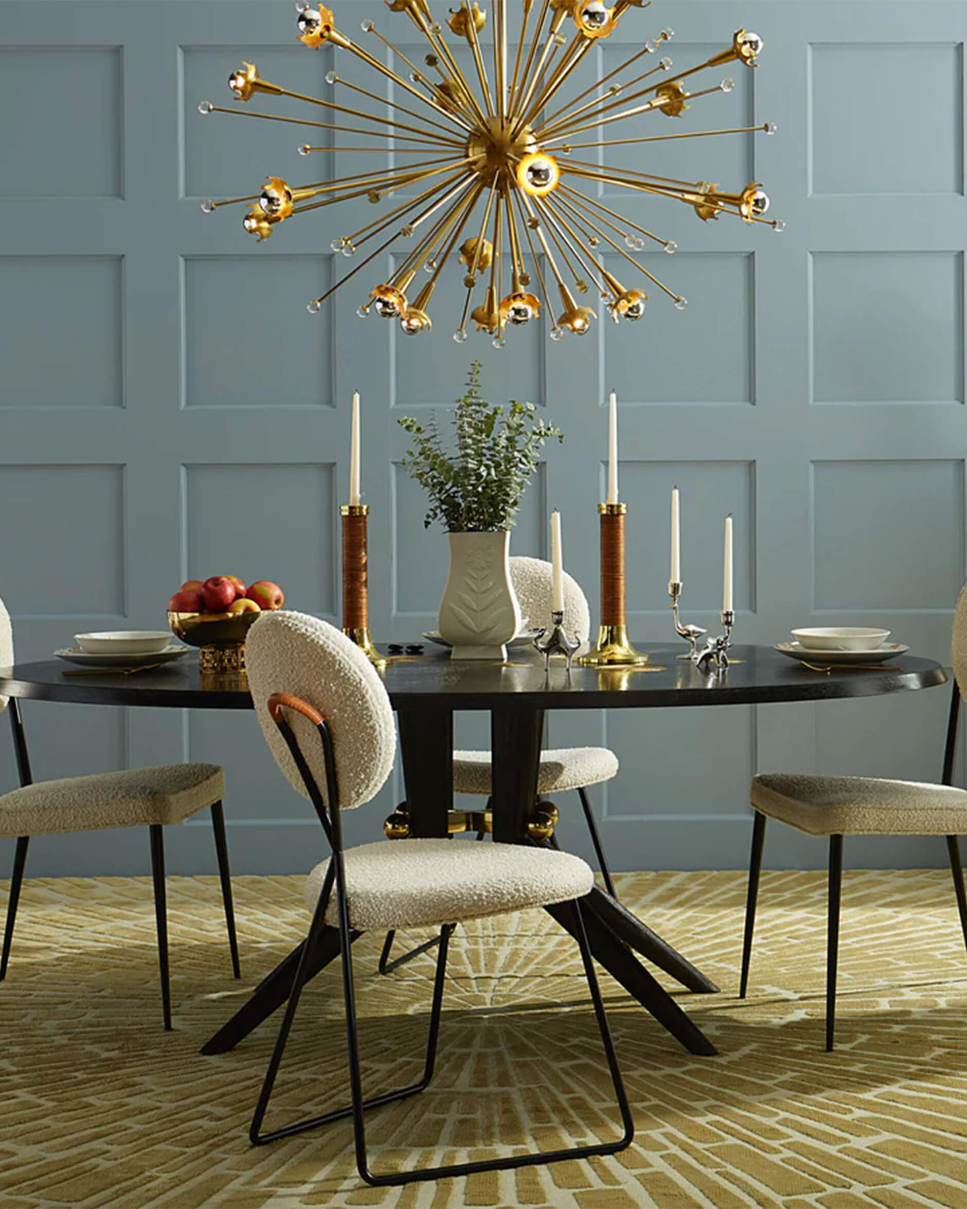 Riviera ljusstakar mässing 2-pack