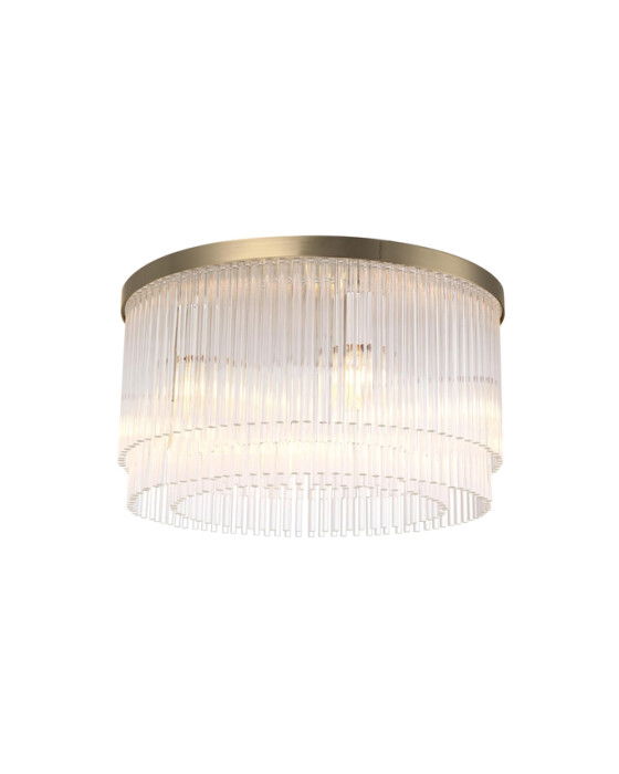 Hector taklampa antik mässing