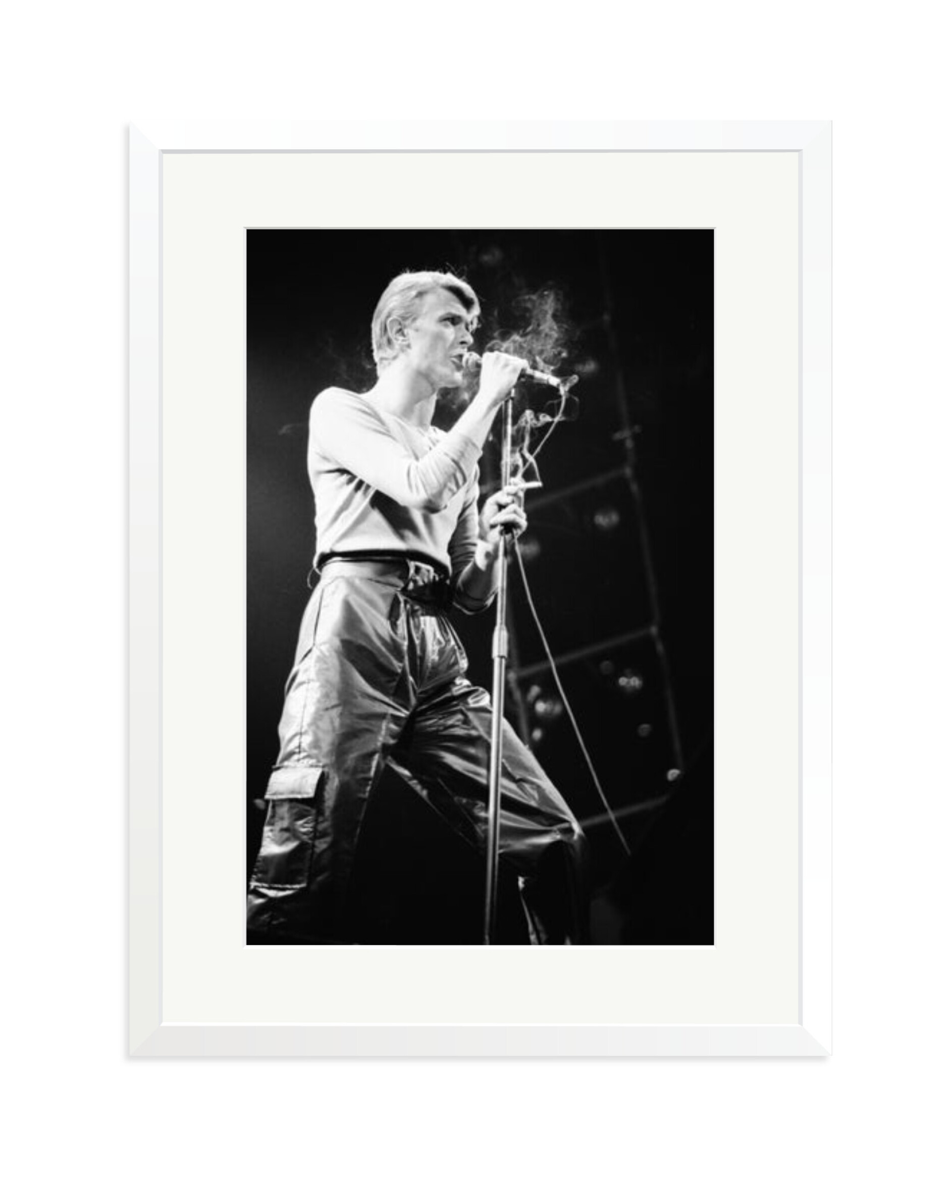 Smoking Bowie, 1978 White / XL