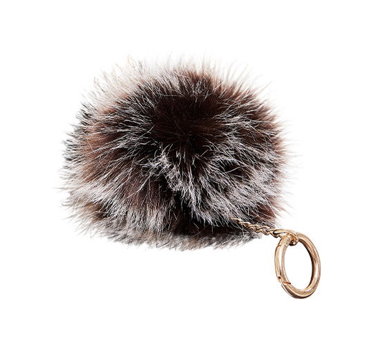 St. Moritz key fob timber wolf