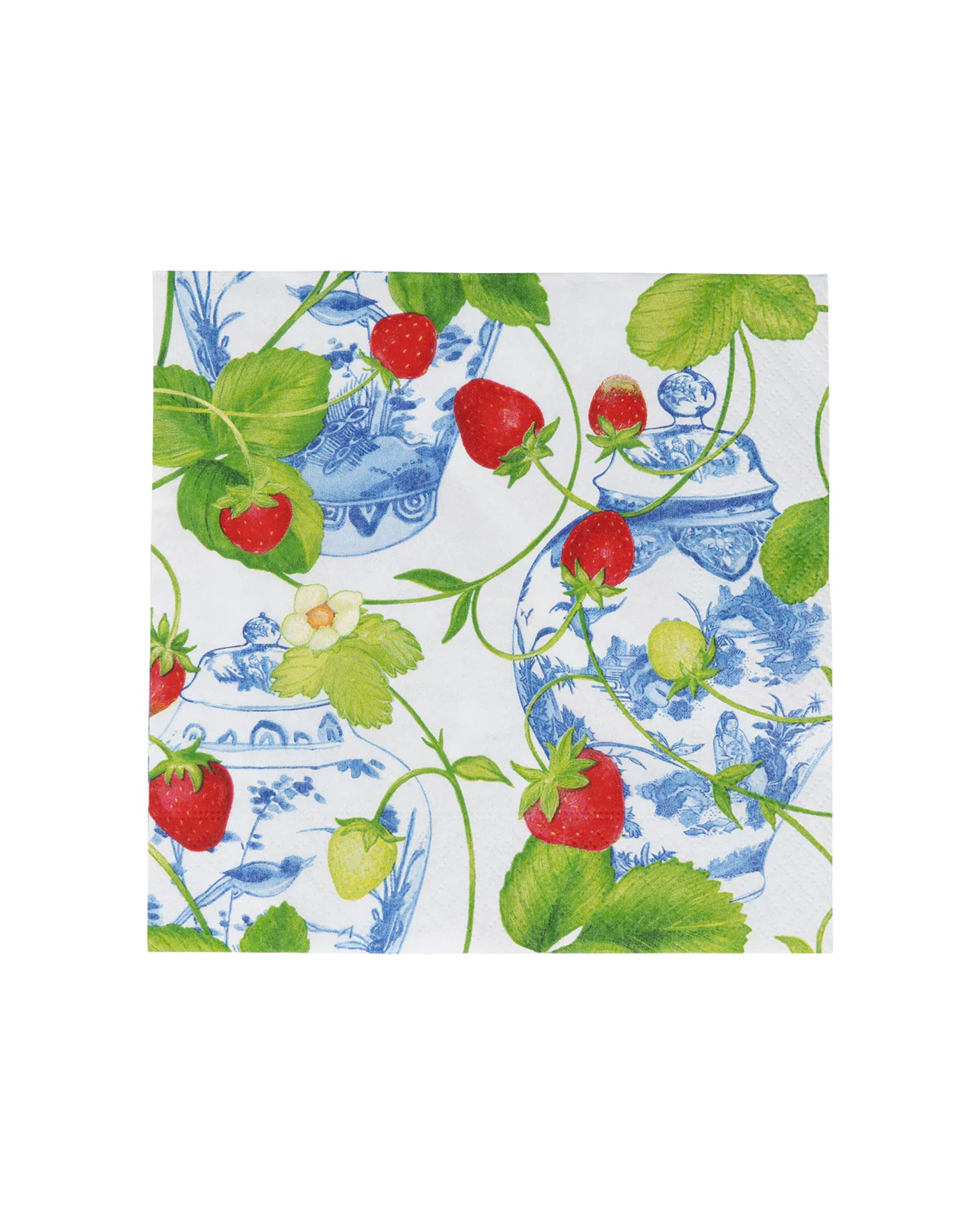 Strawberries and Cream servetter 20-pack