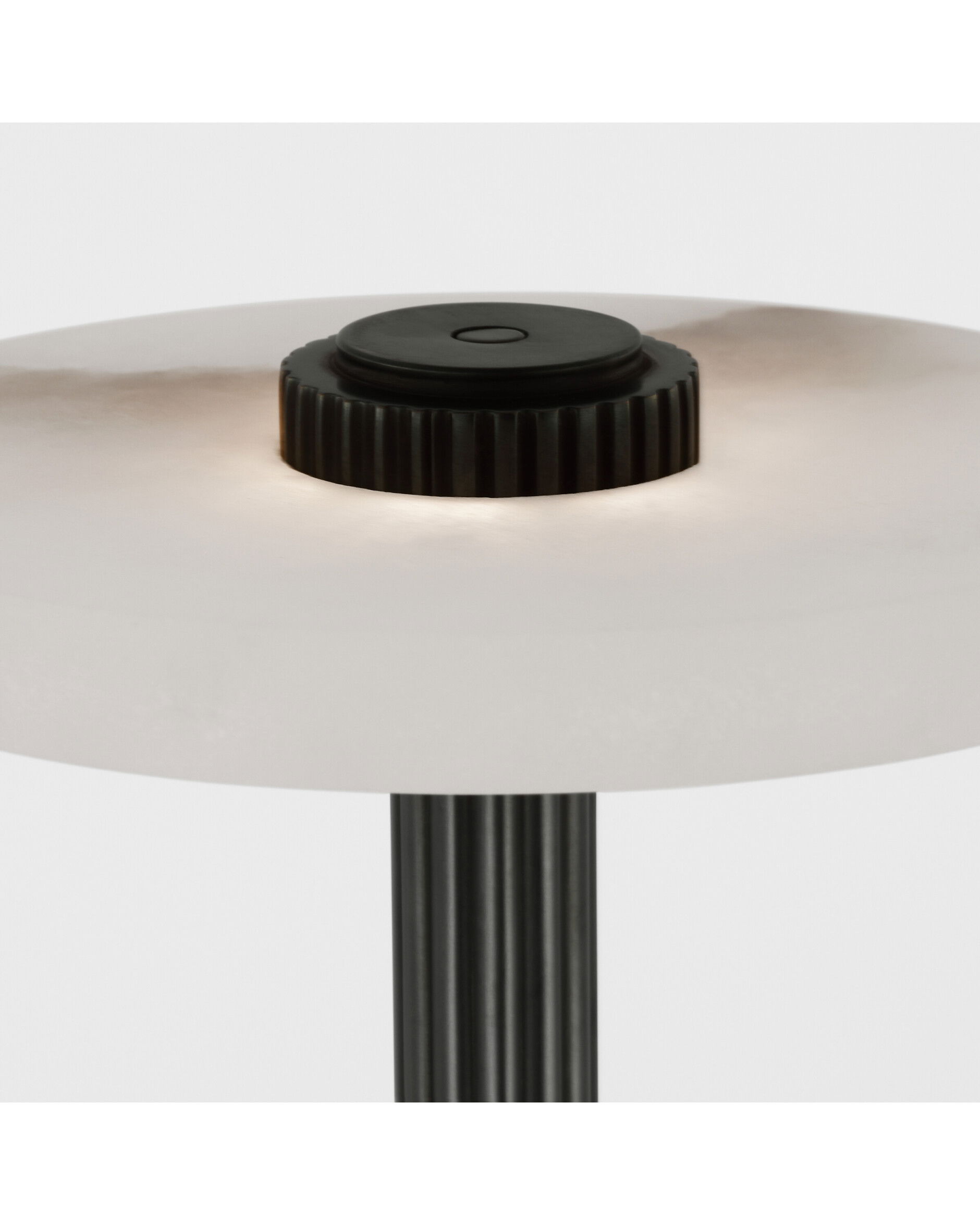 Aran 9" bordslampa uppladdningsbar brons