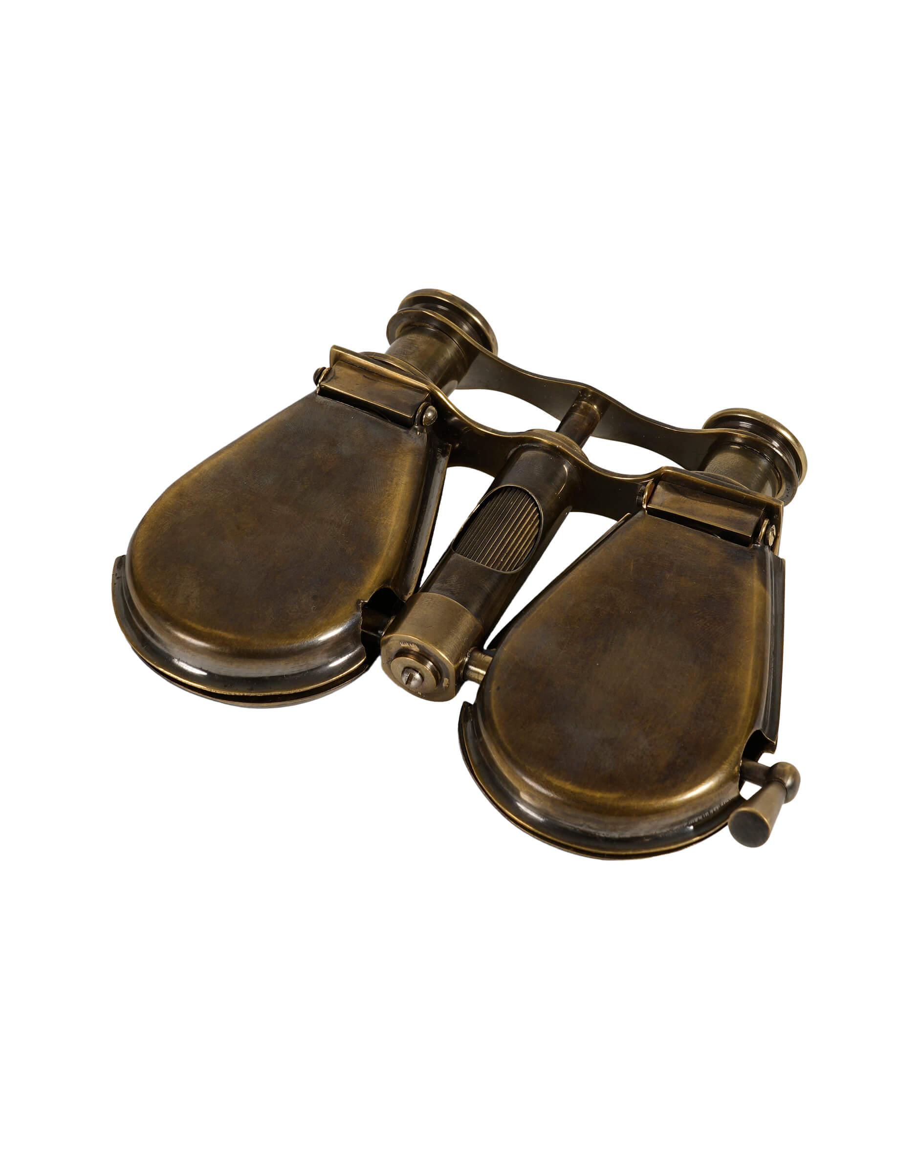 Fällbar kikare med lock