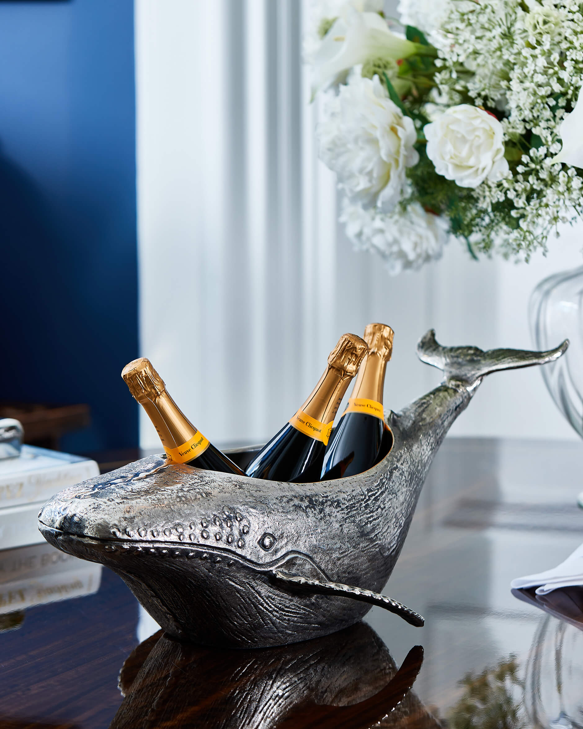 Astoria champagnekylare silver