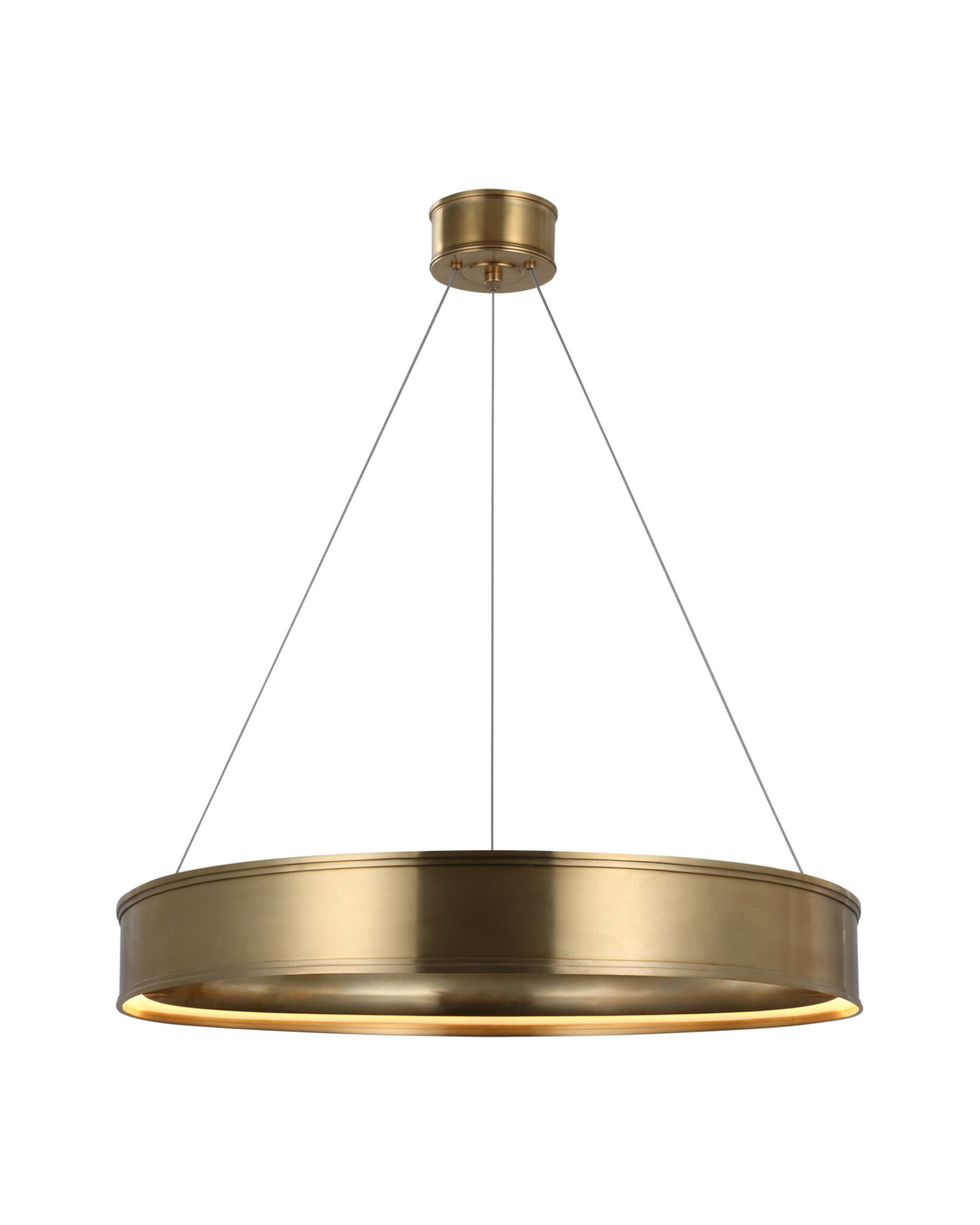 Connery 30" takkrona antik mässing