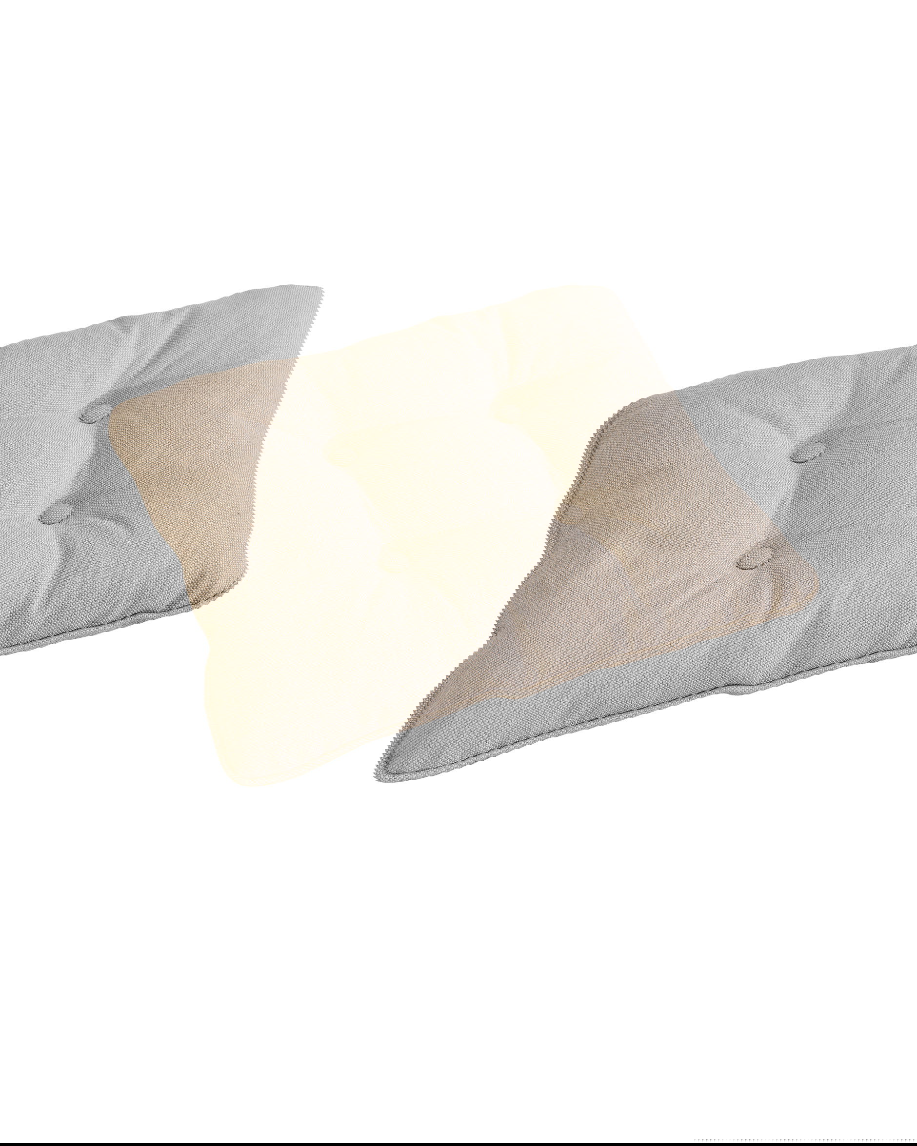 Dog bed cushion sand