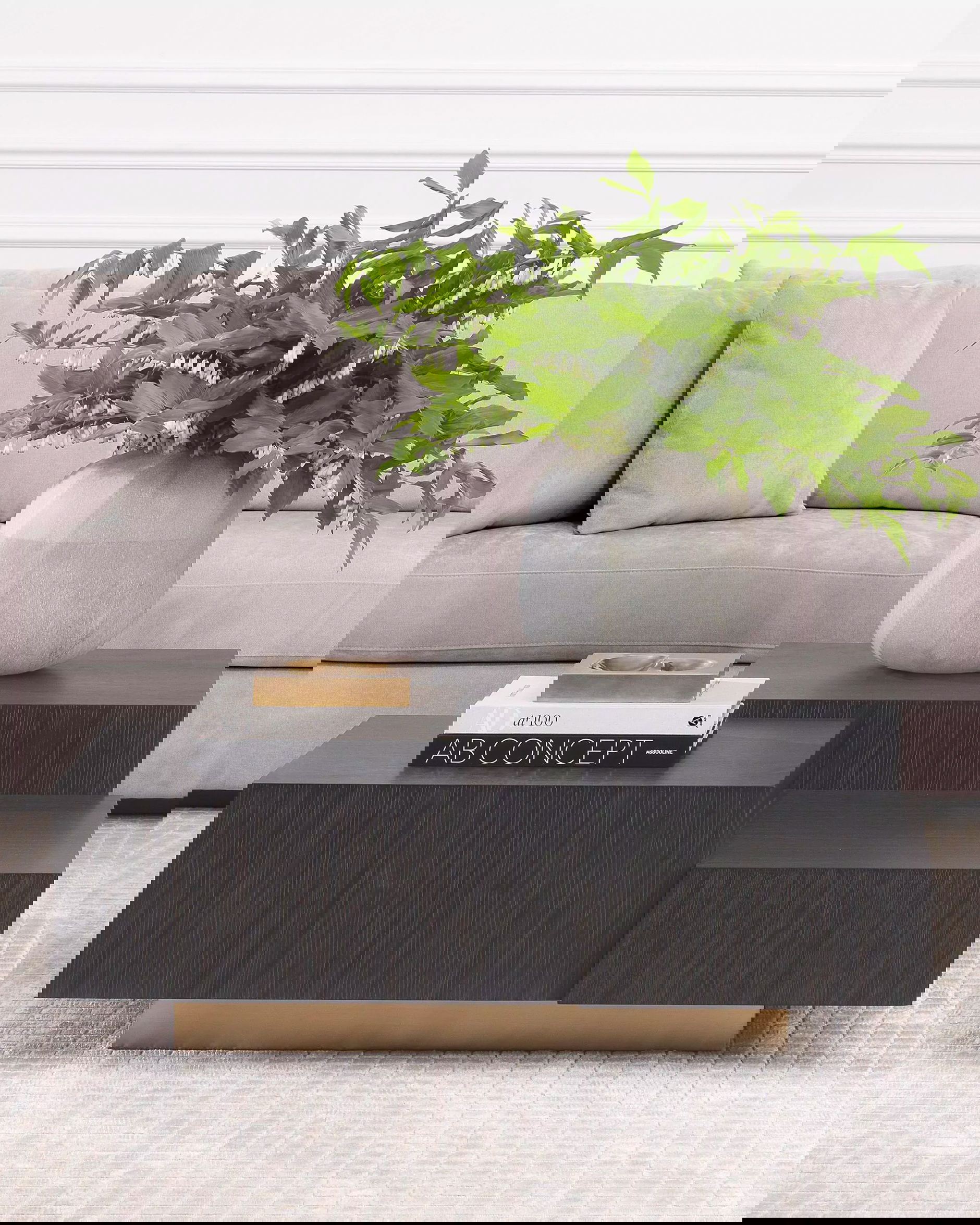 Nerone soffbord charcoal grey oak veneer