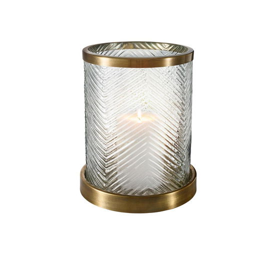 Paloma Lantern Brass