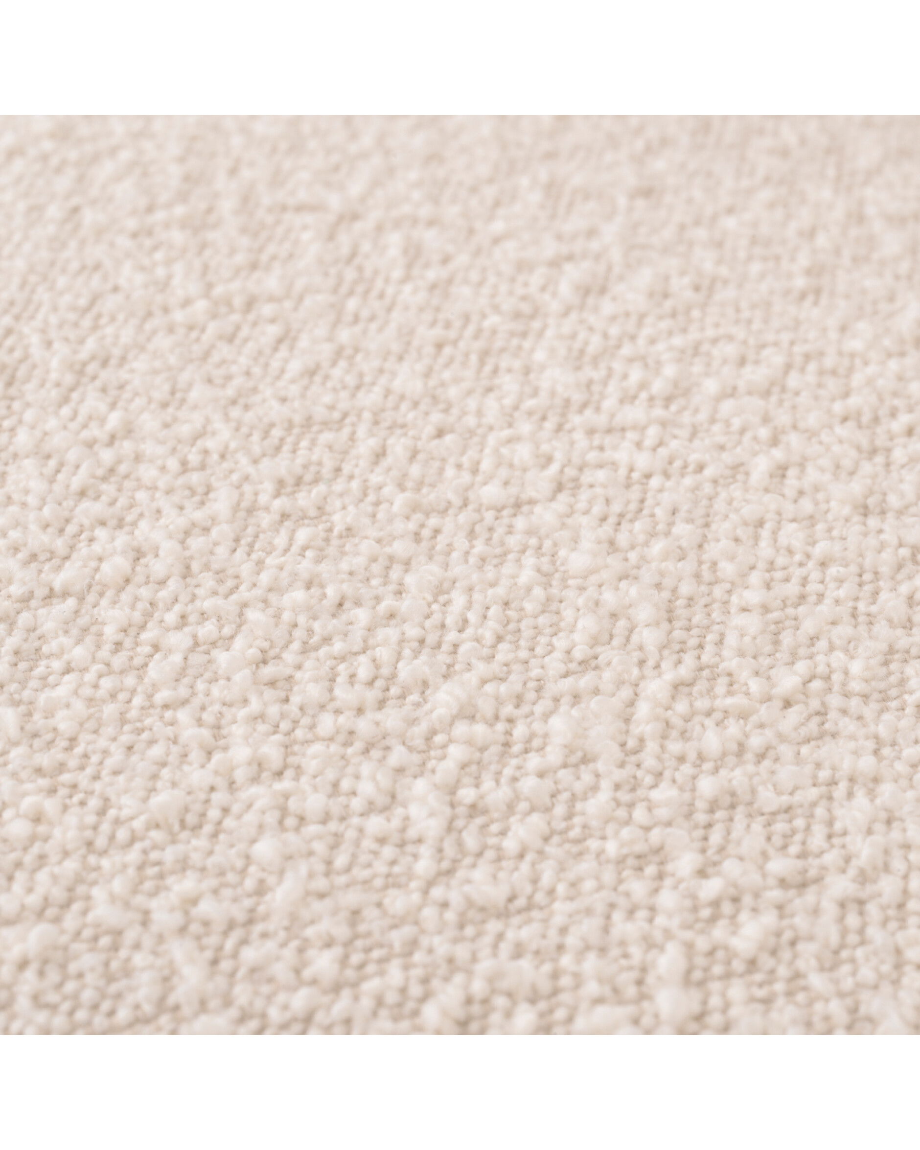 Sycamore sängram bouclé cream